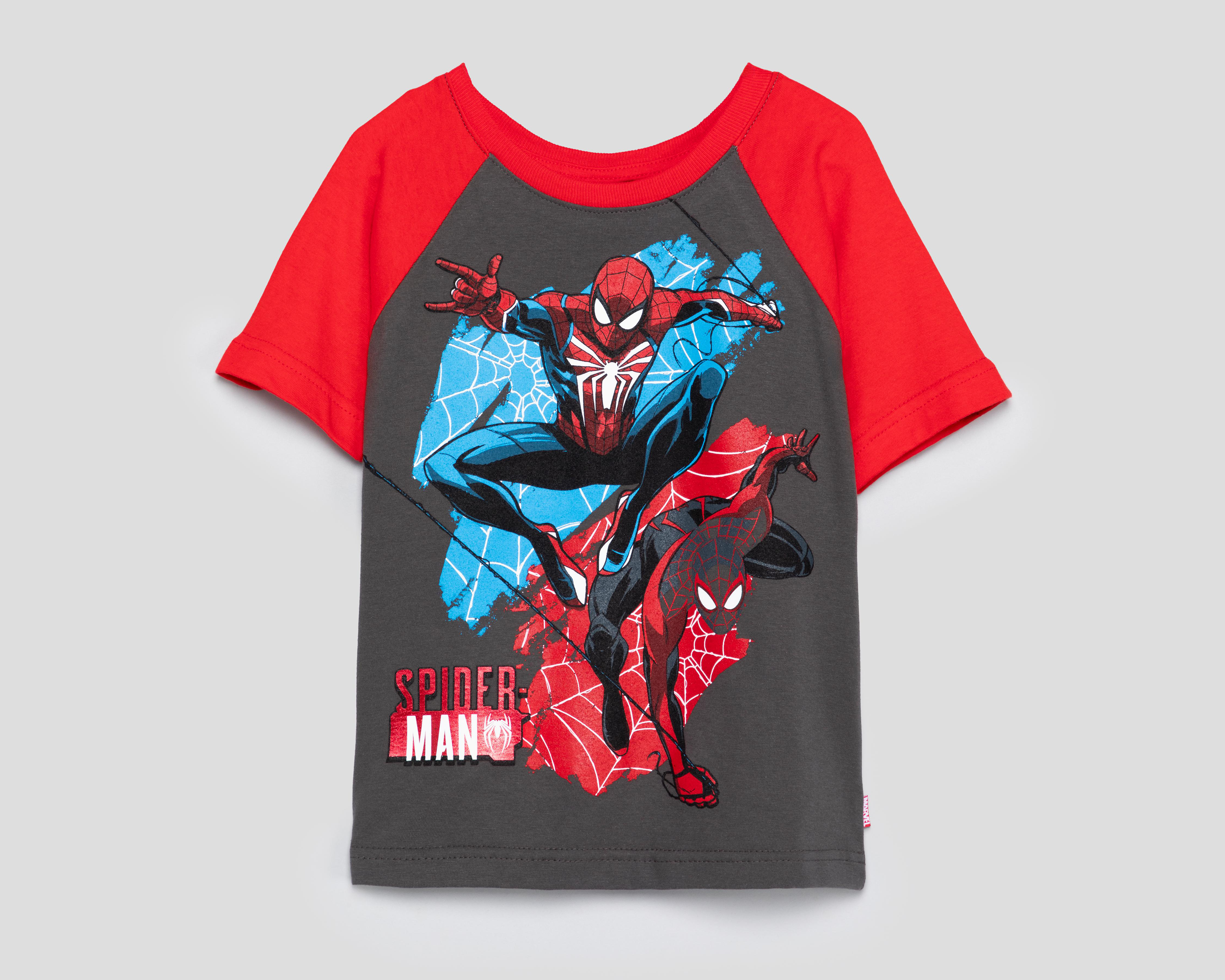 Playera Marvel Spider-Man Manga Corta para Niño