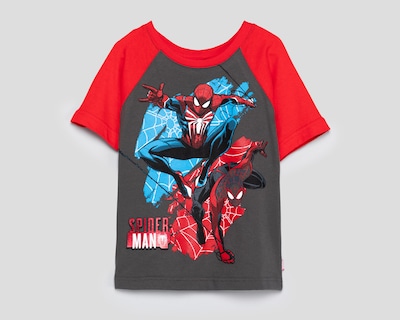 Foto 1 | Playera Marvel Spider-Man Manga Corta para Niño