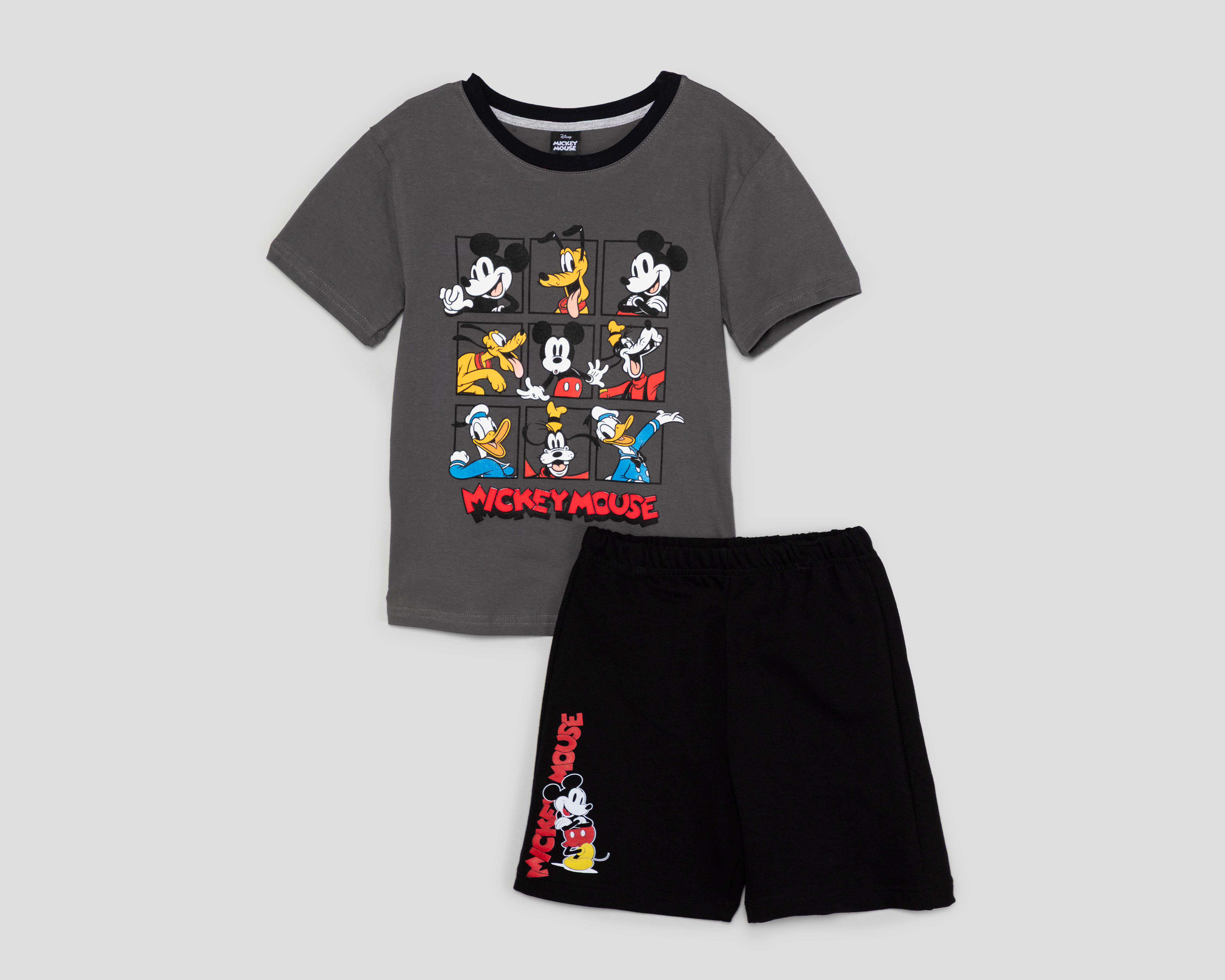 Foto 2 pulgar | Playera y Short Disney Mickey Mouse para Niño