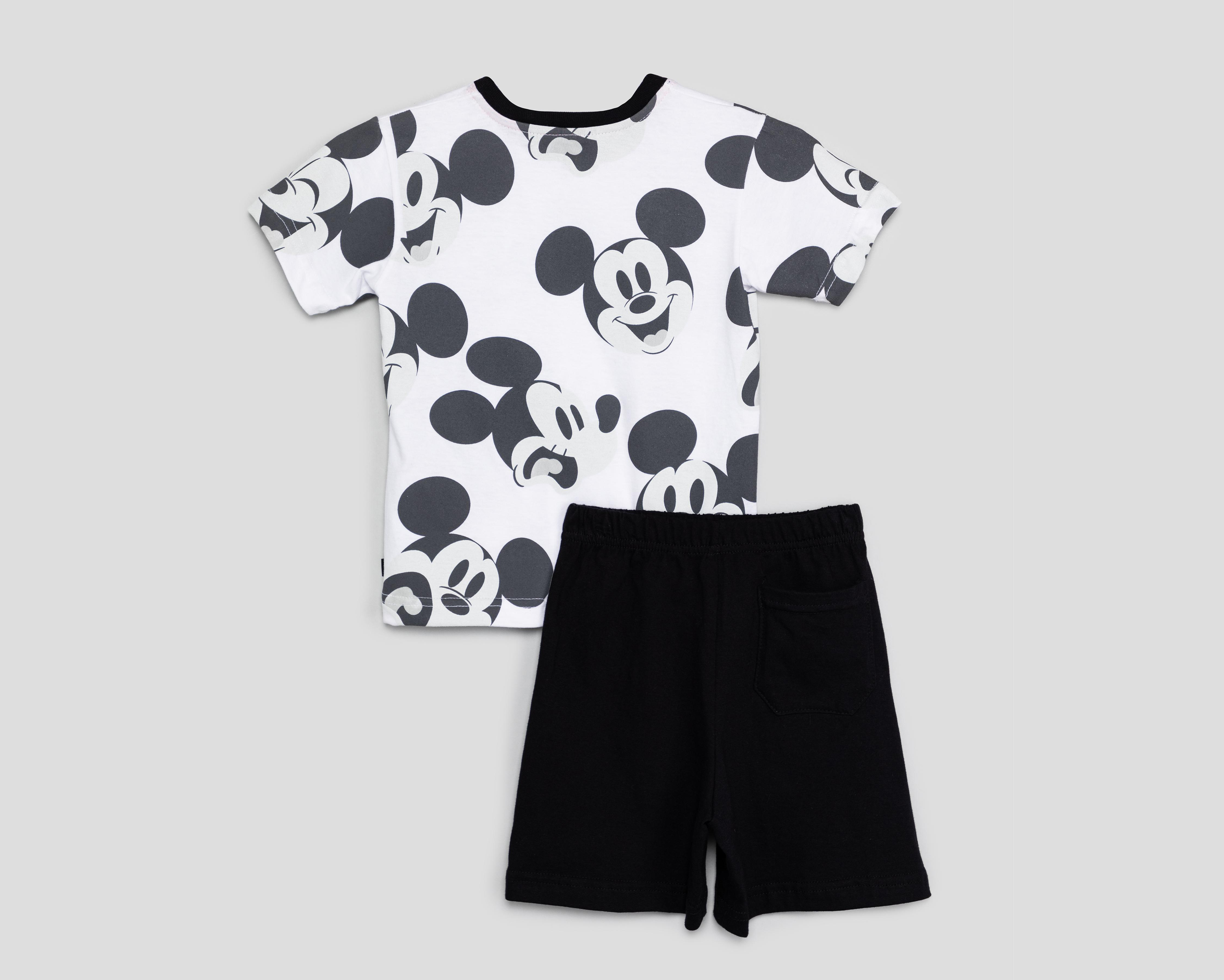 Foto 3 pulgar | Playera y Short Disney Mickey Mouse para Niño