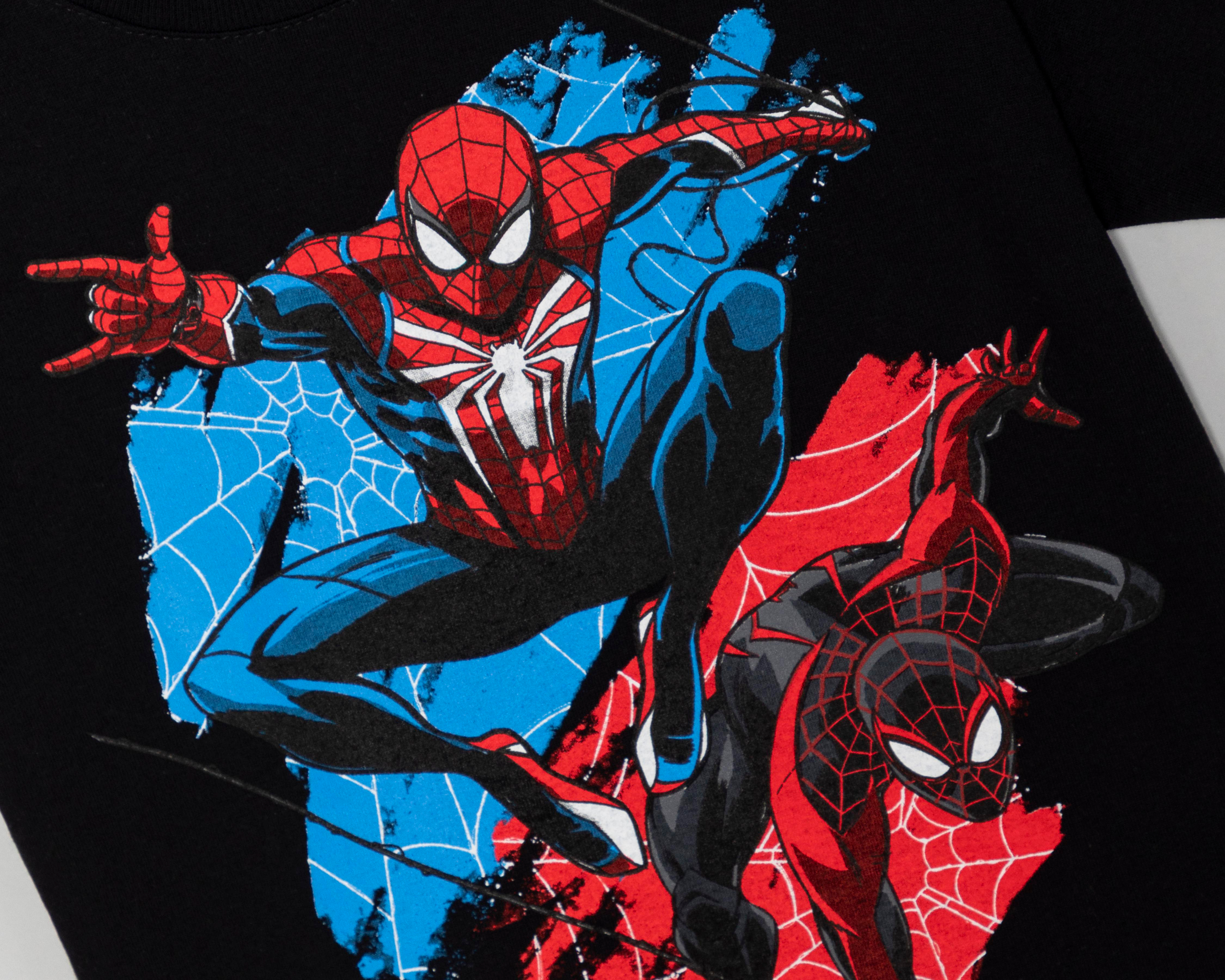 Foto 4 pulgar | Short y Playera Marvel Spider-Man para Niño