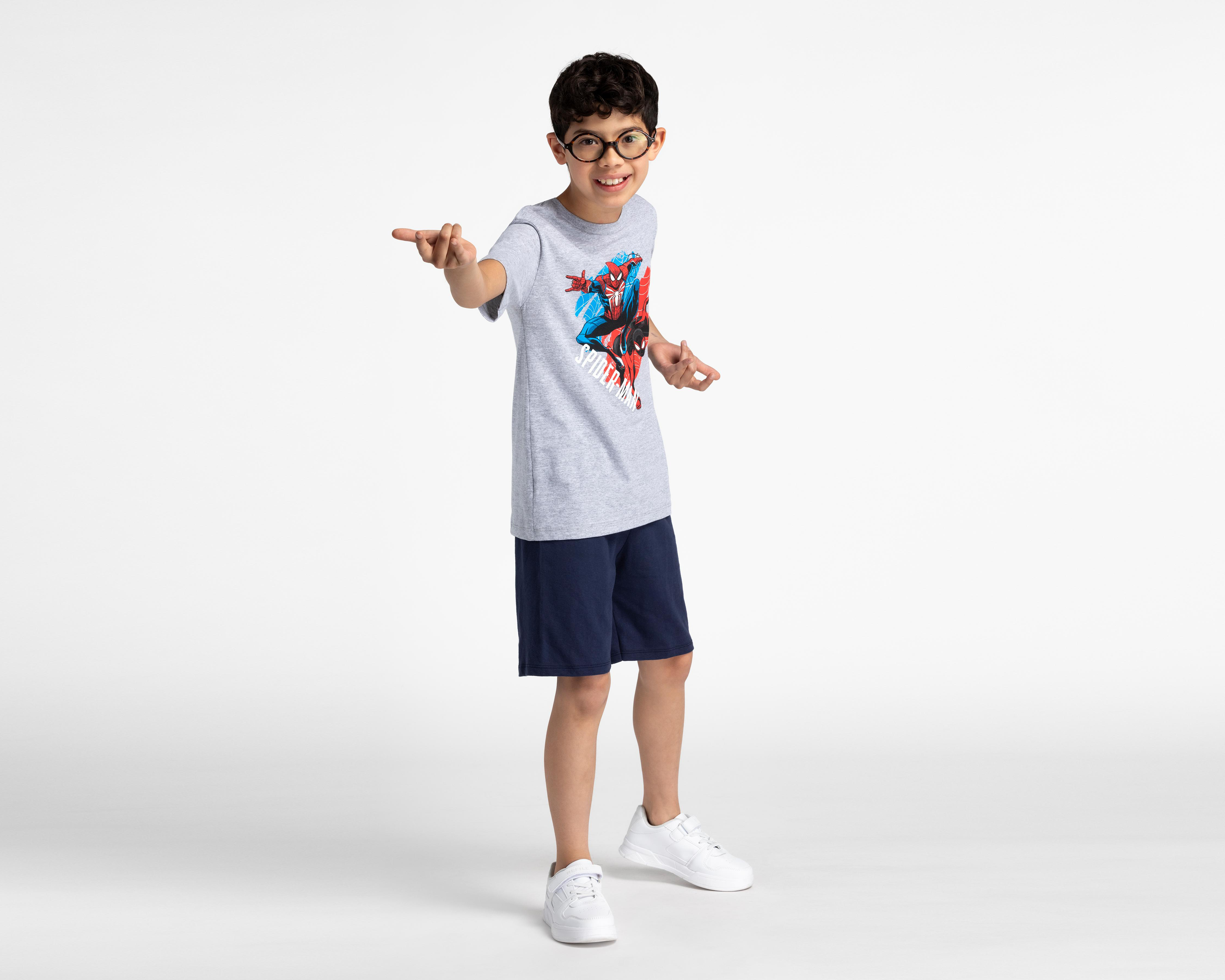 Foto 2 pulgar | Conjunto de Short y Playera Spider-Man para Niño