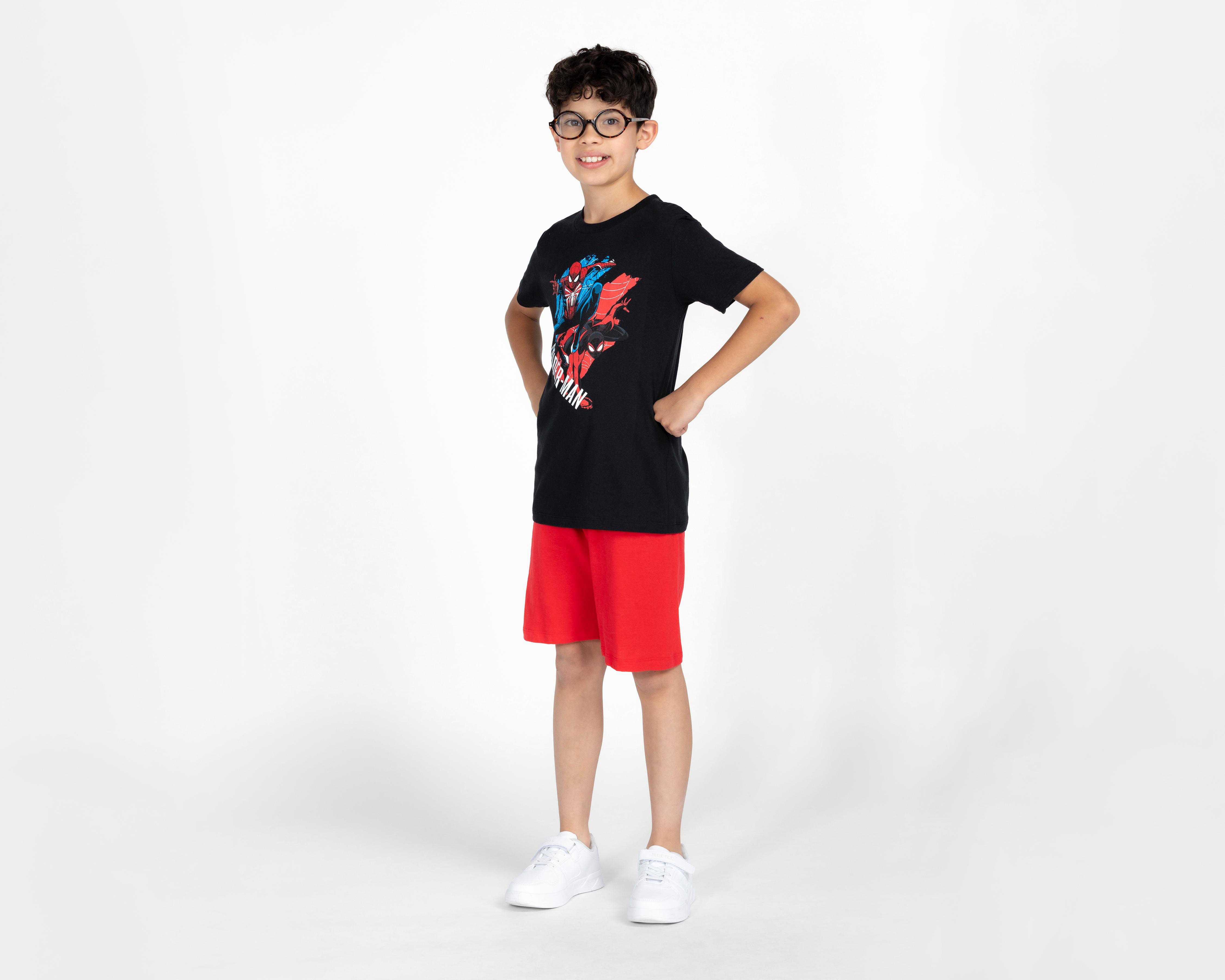 Foto 2 pulgar | Conjunto de Short y Playera Spider-Man para Niño