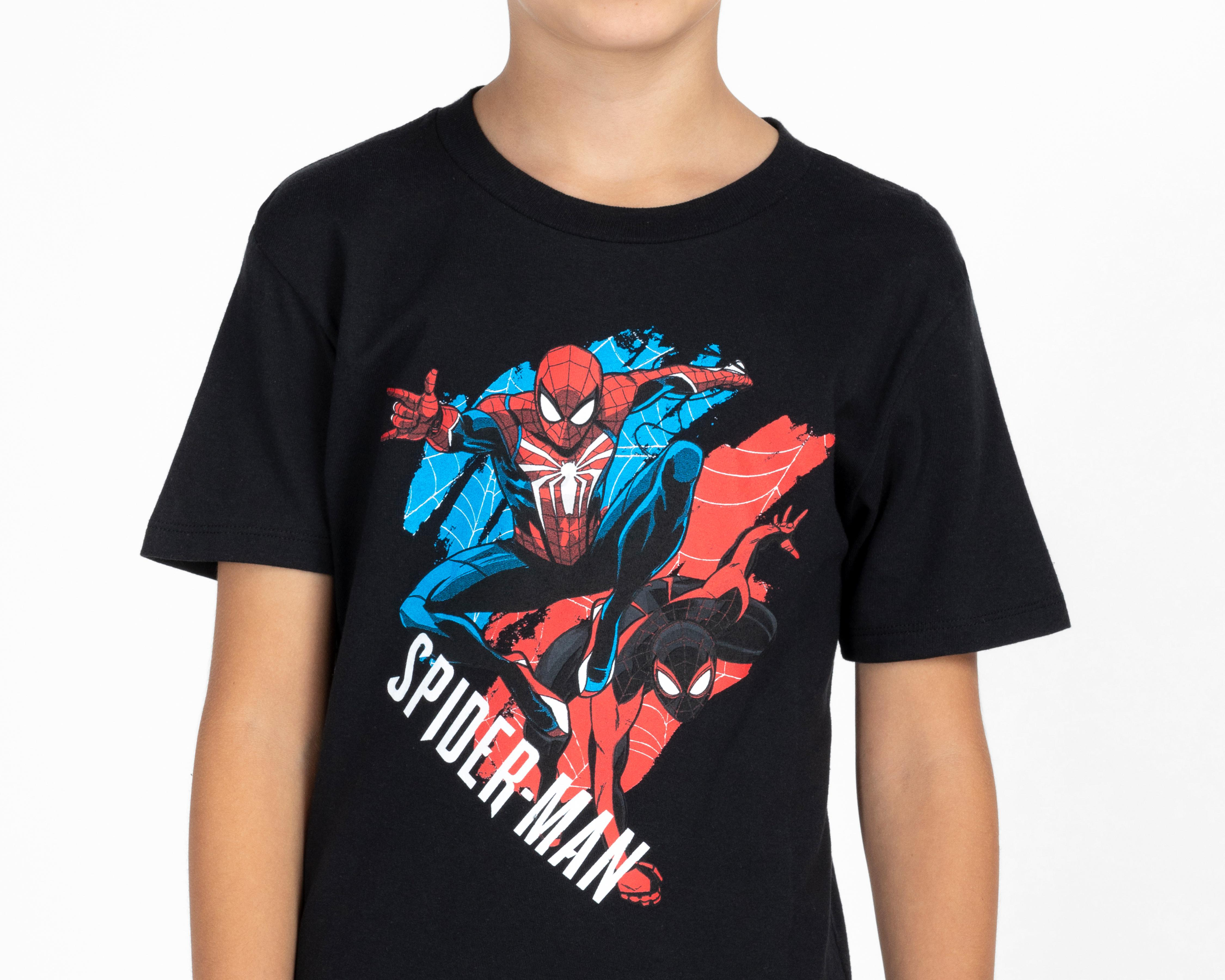 Foto 4 pulgar | Conjunto de Short y Playera Spider-Man para Niño