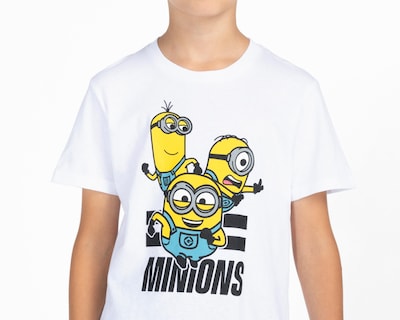 Foto 3 | Conjunto de Short y Playera Minions para Niño