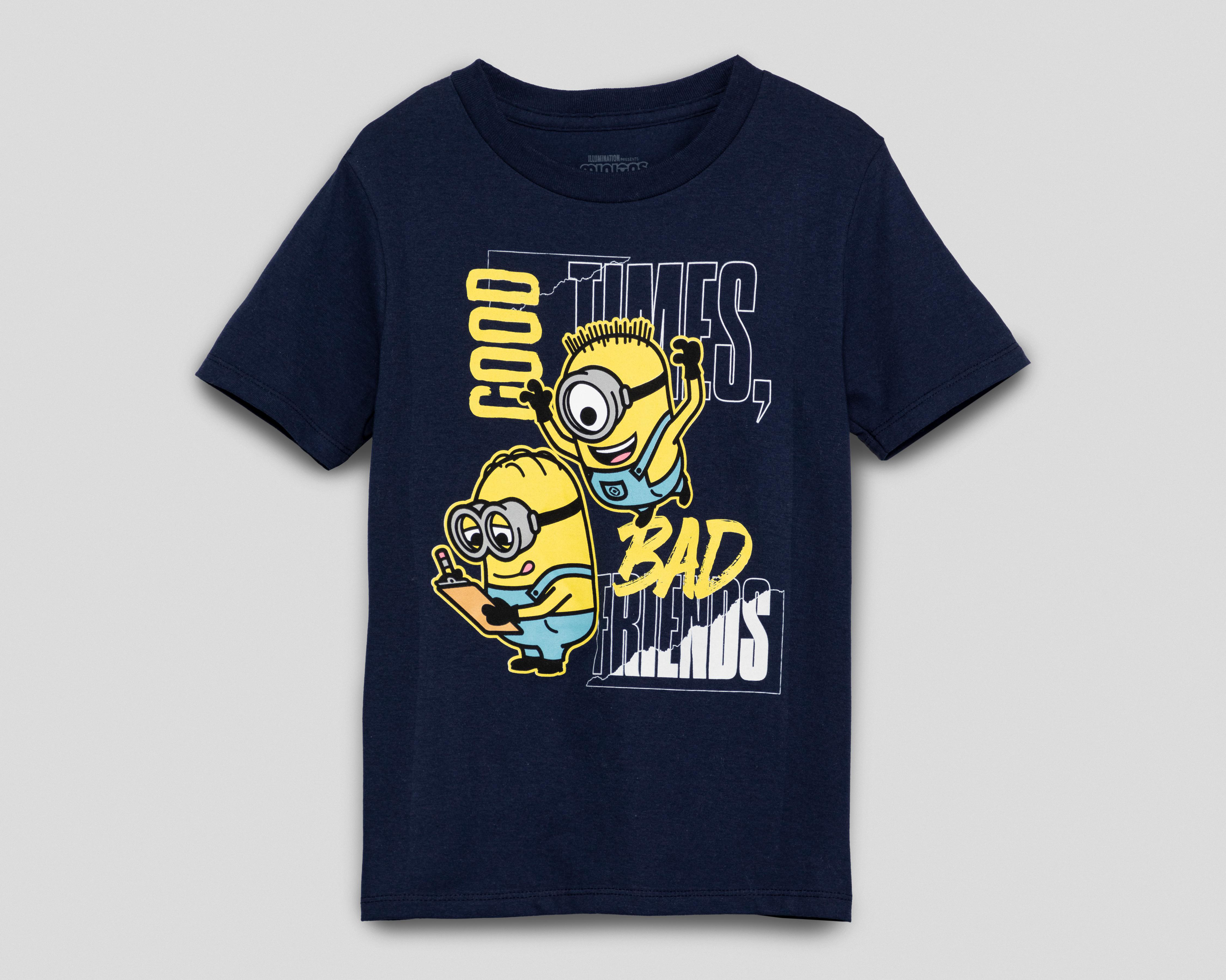 Foto 2 pulgar | Playera Minions para Niño