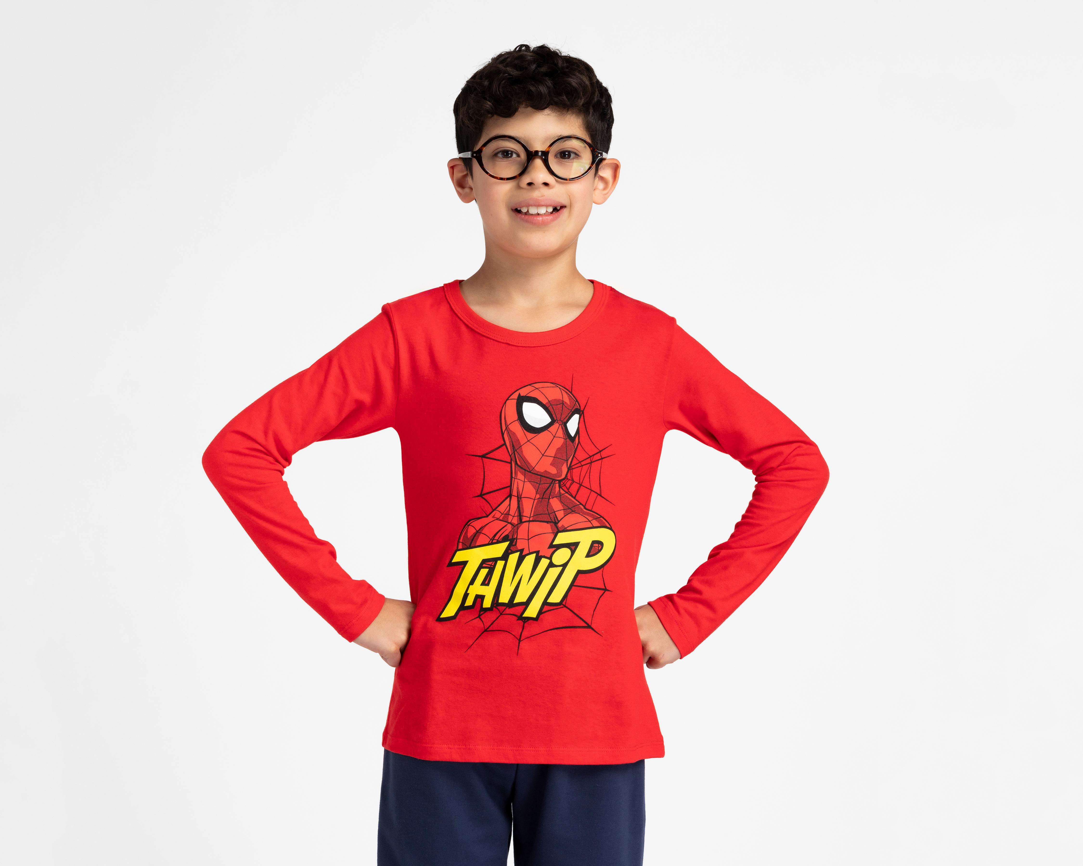 Foto 4 pulgar | Conjunto de Pants y Playera Spider-Man para Niño