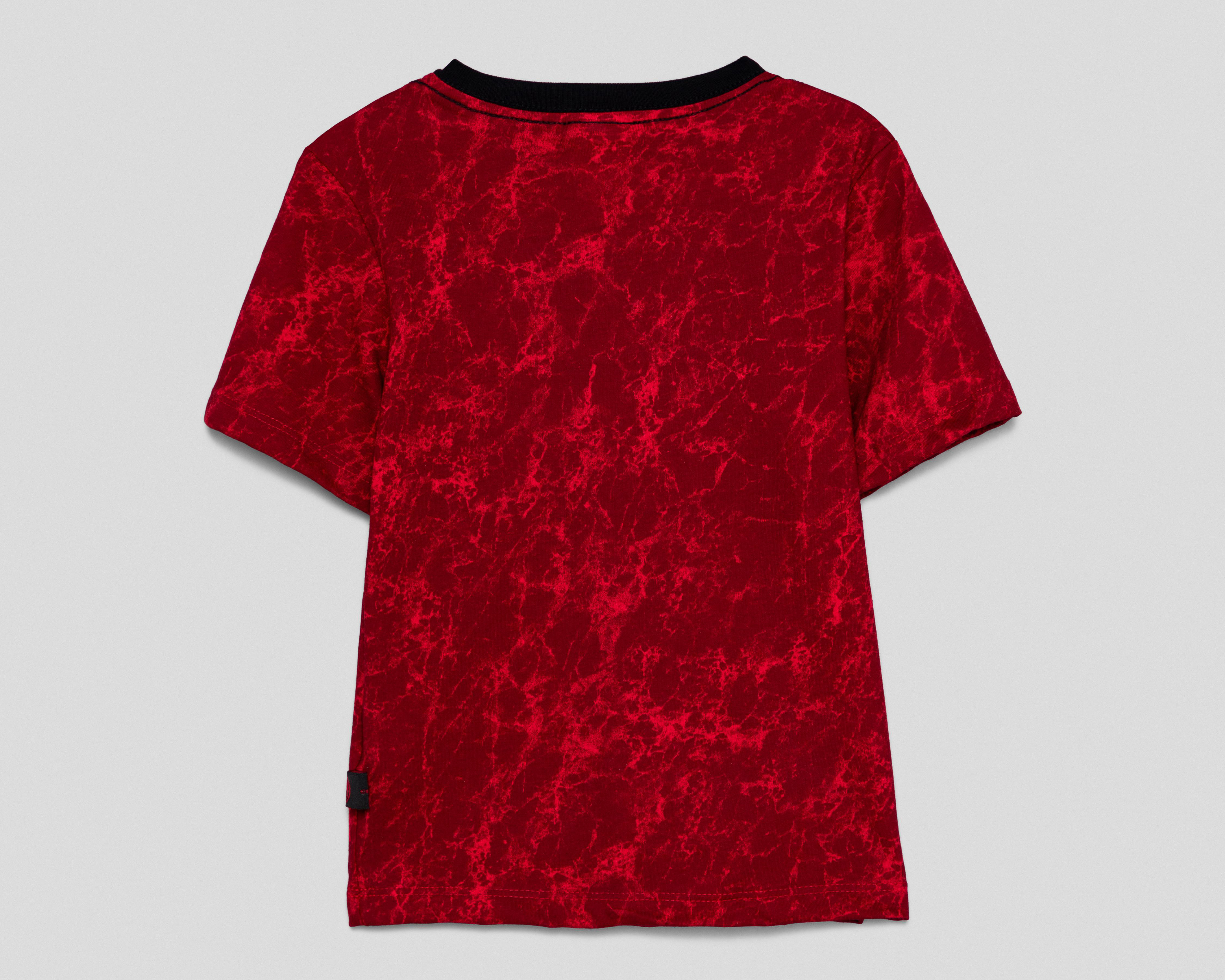 Foto 3 pulgar | Playera Cuello Redondo Roja Marvel Spider-Man para Niño