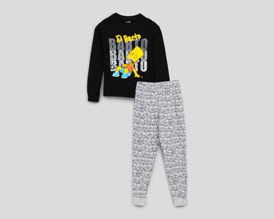 Foto 1 | Pijama para Niño de Bart The Simpson