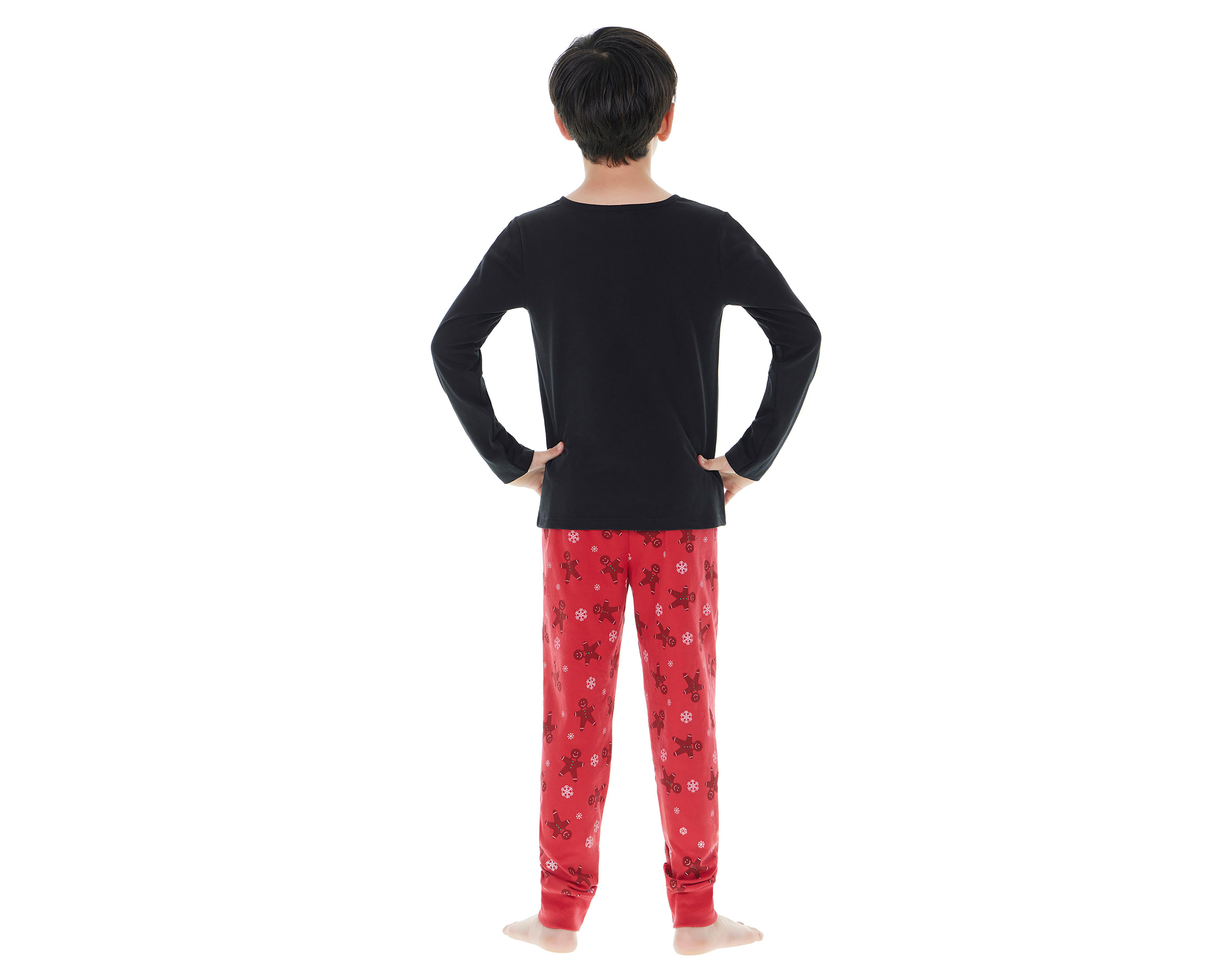 Foto 5 pulgar | Pijama Navideña Optima Estampada para Niño