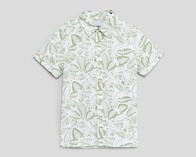 Foto 1 | Camisa Refill Manga Corta Estampada para Niño
