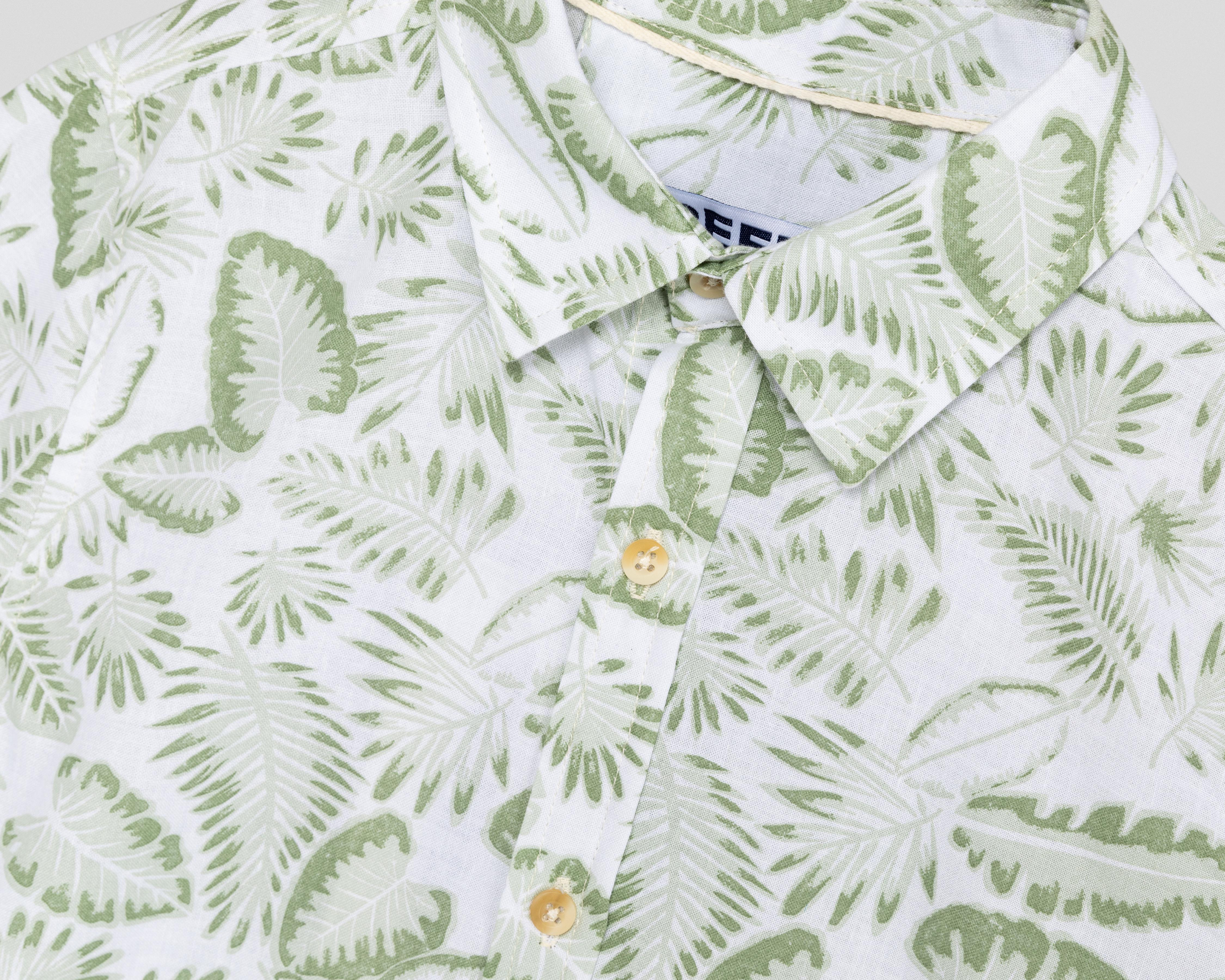 Foto 4 pulgar | Camisa Refill Manga Corta Estampada para Niño