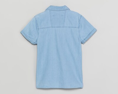Foto 2 | Camisa Cuello Americano Azul Refill para Niño