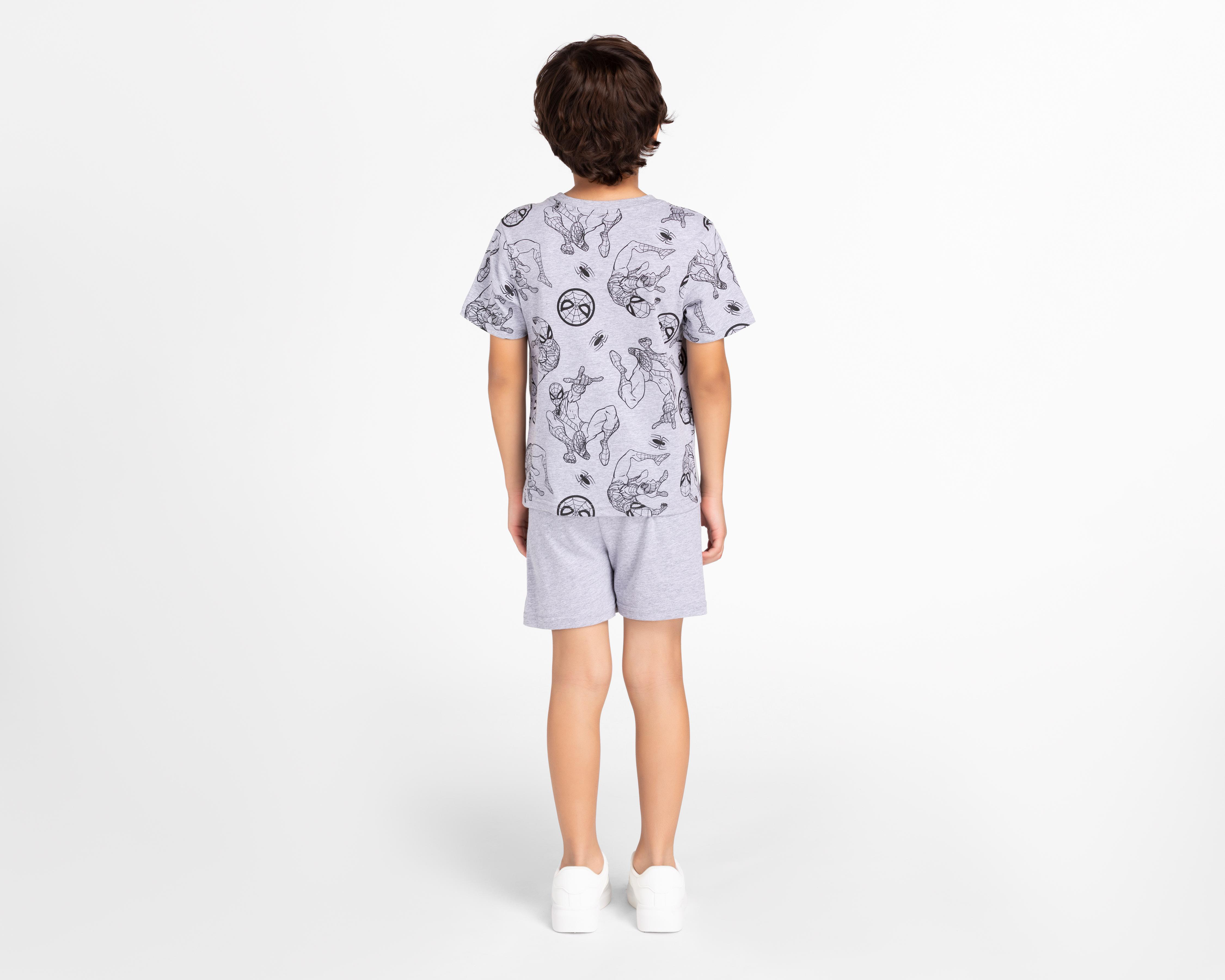 Foto 3 pulgar | Playera y Short Marvel para Niño