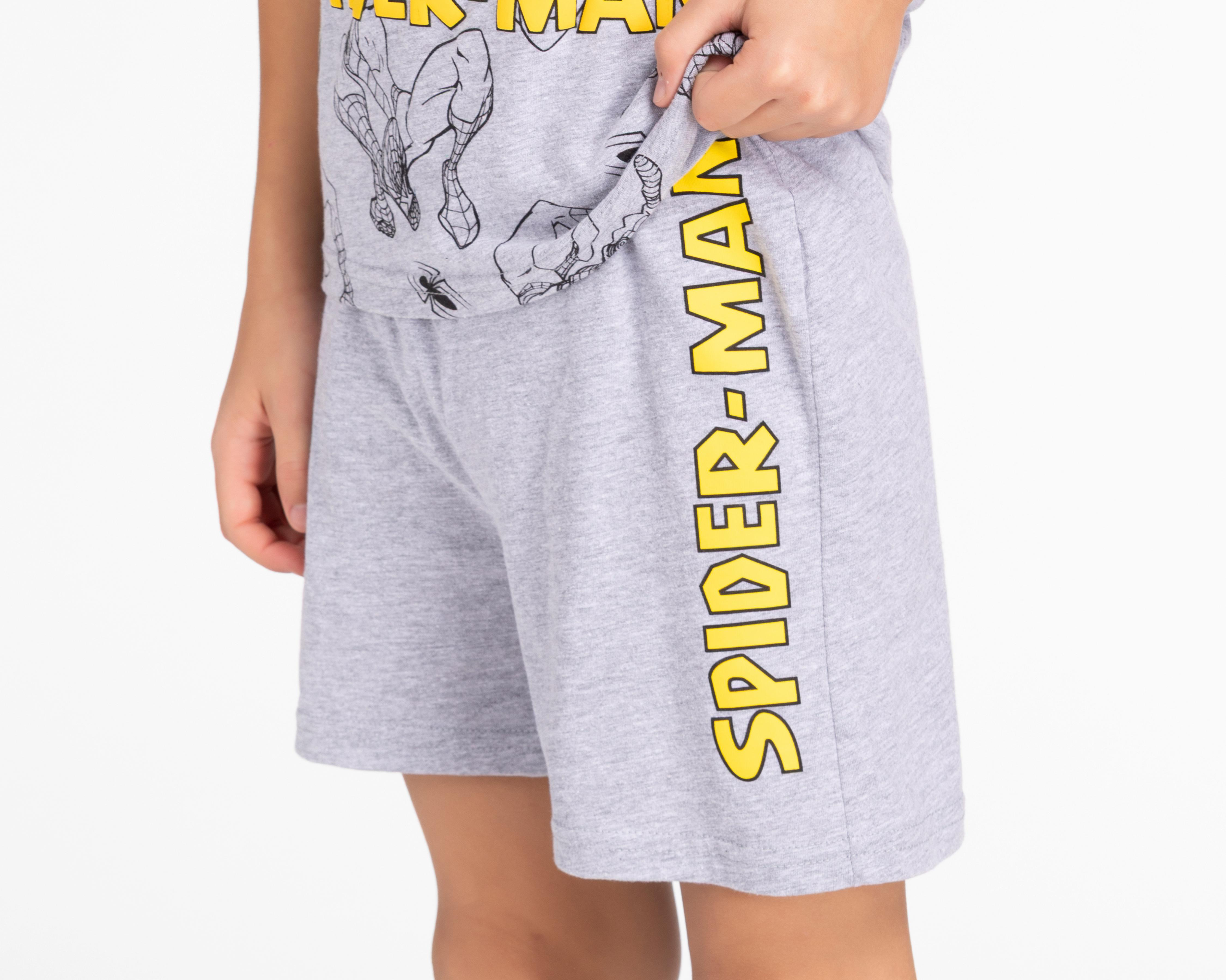 Foto 5 pulgar | Playera y Short Marvel para Niño