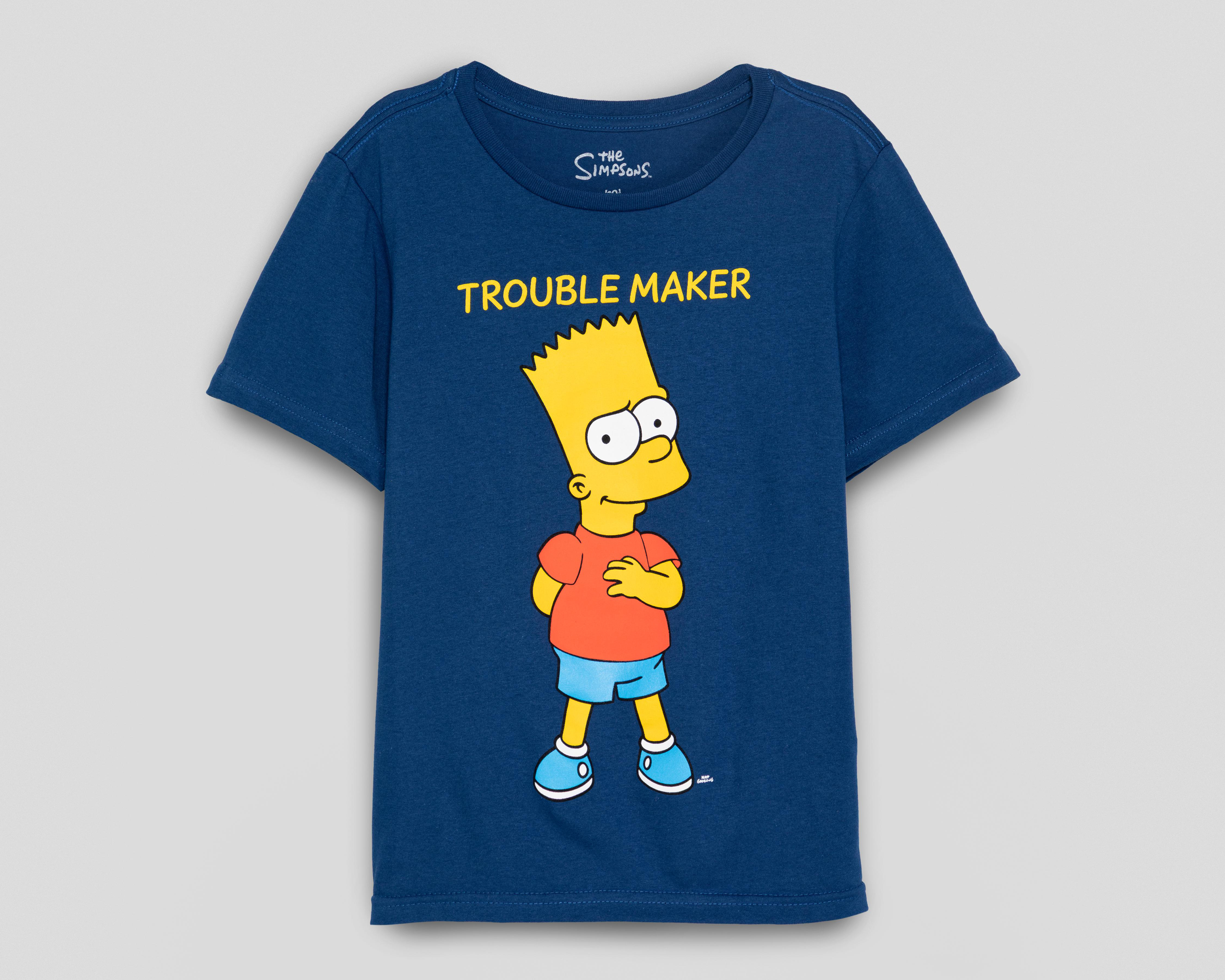 Playera Estampada The Simpsons para Niño