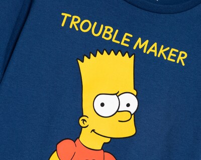 Foto 3 | Playera Estampada The Simpsons para Niño