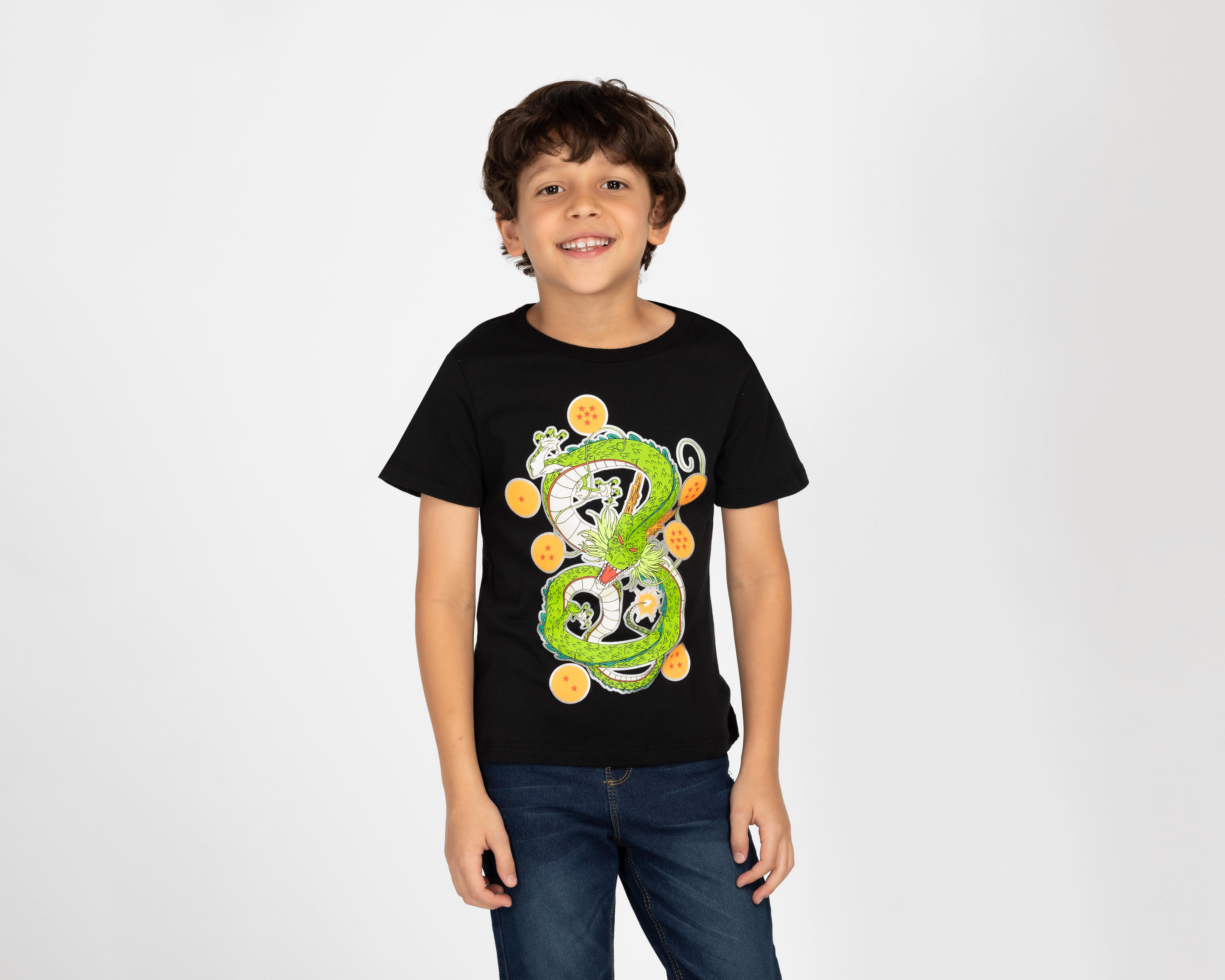 Foto 3 pulgar | Playera Dragon Ball Z para Niño 2 Piezas