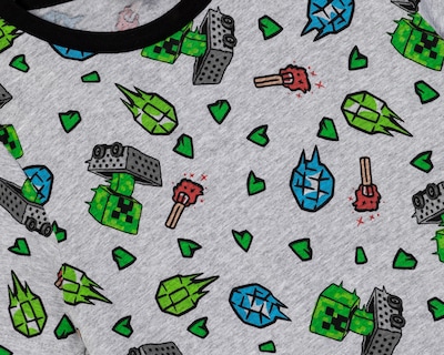 Foto 4 | Playera Minecraft para Niño 2 Piezas