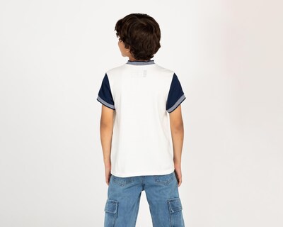 Foto 3 | Playera Polo Neo*City Manga Corta para Niño