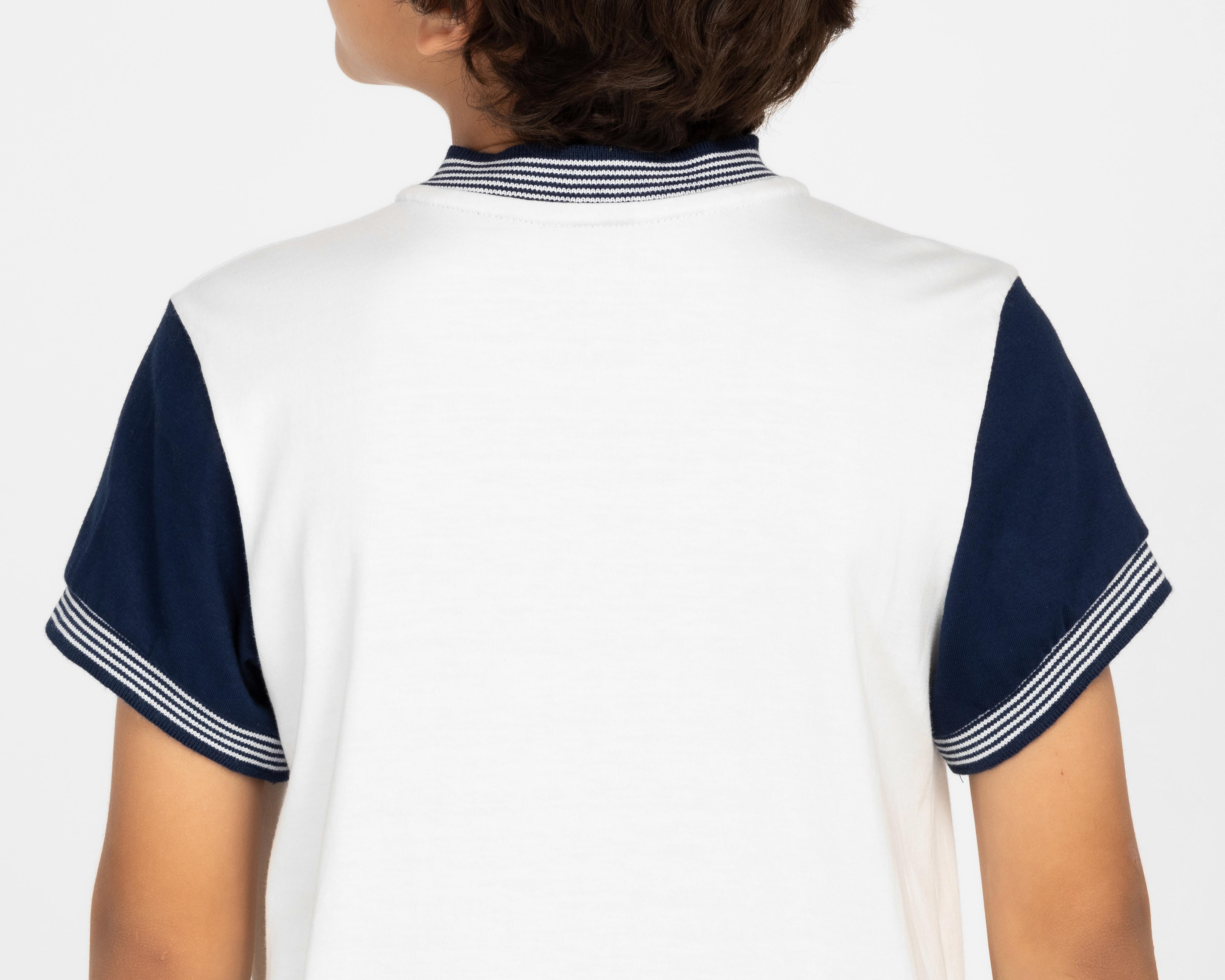 Foto 5 | Playera Polo Neo*City Manga Corta para Niño