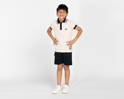 Foto 2 | Playera Polo Refill Manga Corta con Estampado para Niño