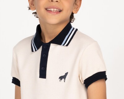 Foto 4 | Playera Polo Refill Manga Corta con Estampado para Niño