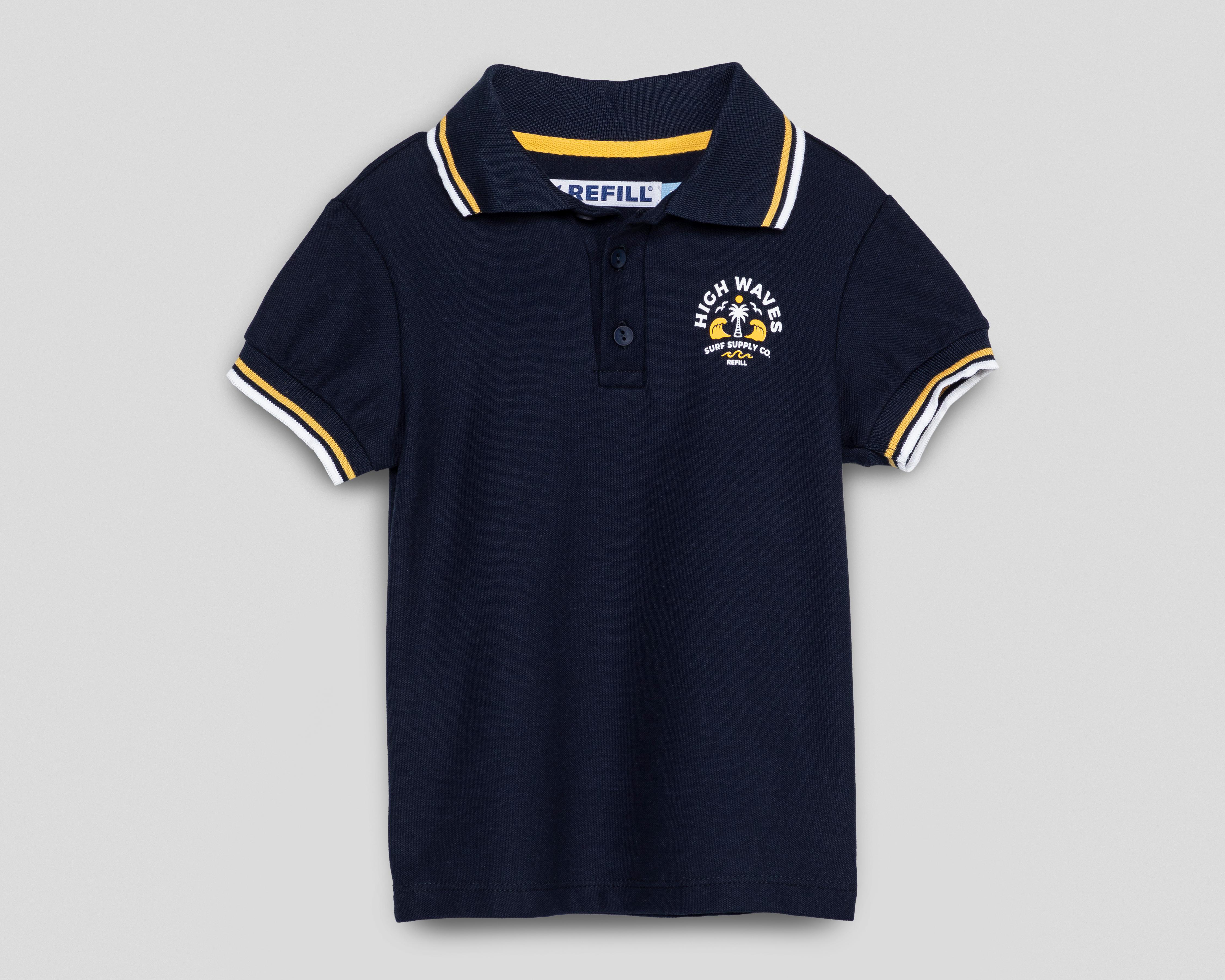 Playera Refill Manga Corta para Niño