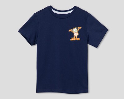 Foto 1 | Playera Garfield Manga Corta con Estampado para Niño