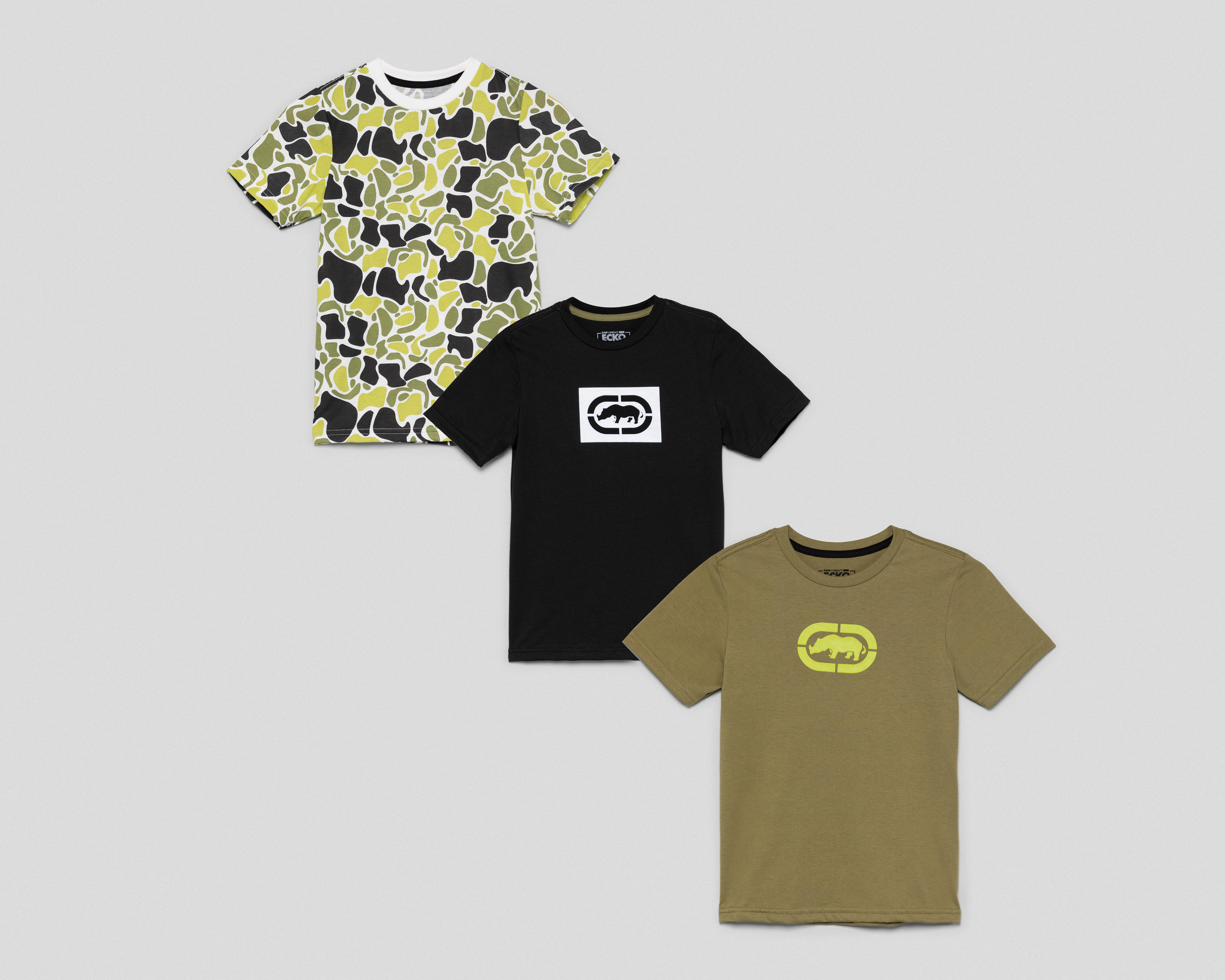 Foto 2 pulgar | Playera Eckó Unltd. para Niño 3 Piezas
