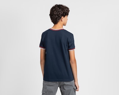 Foto 3 | Playera York Team Polo Club Manga Corta Azul Juvenil