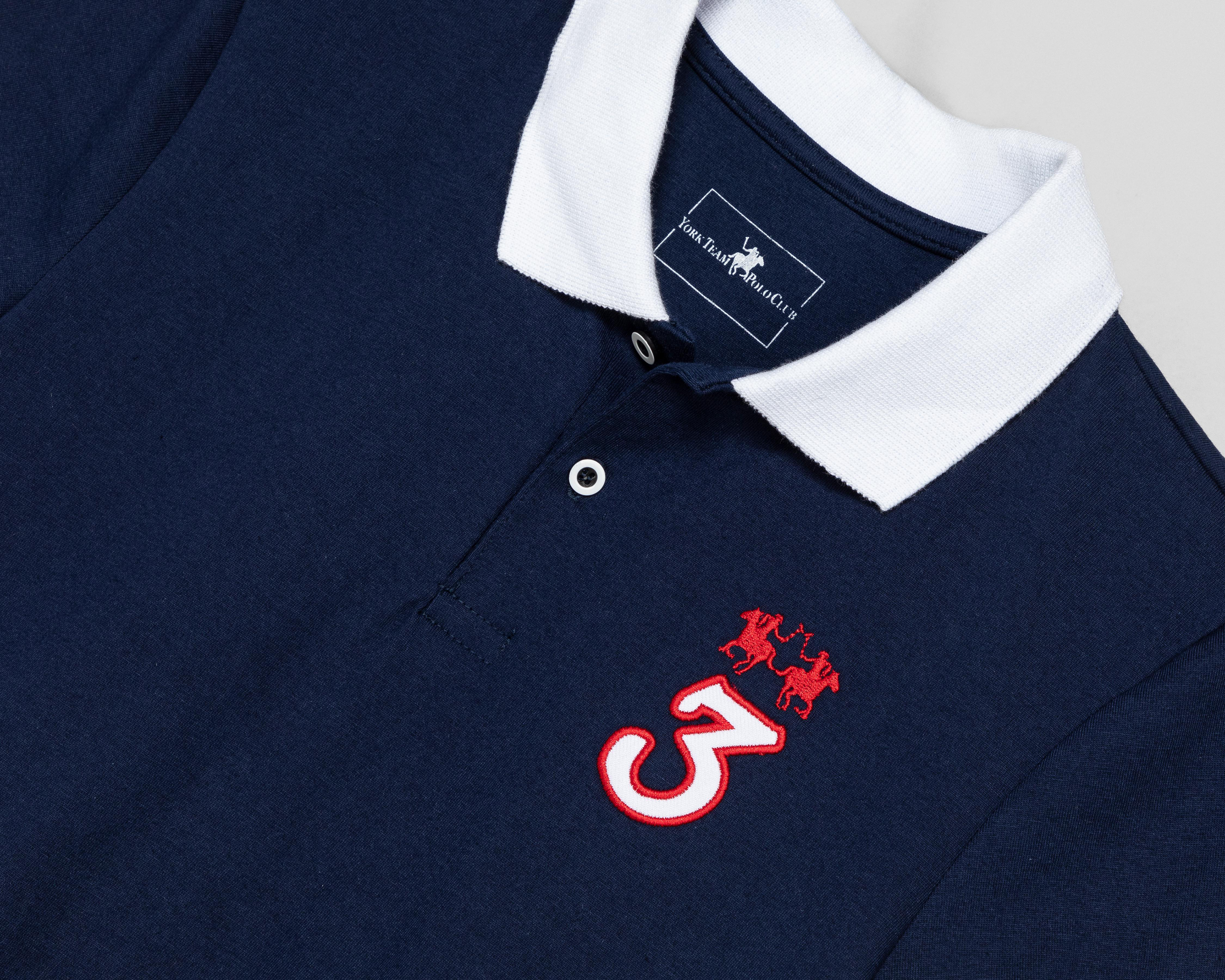 Foto 4 pulgar | Playera York Team Polo Club Manga Corta para Niño