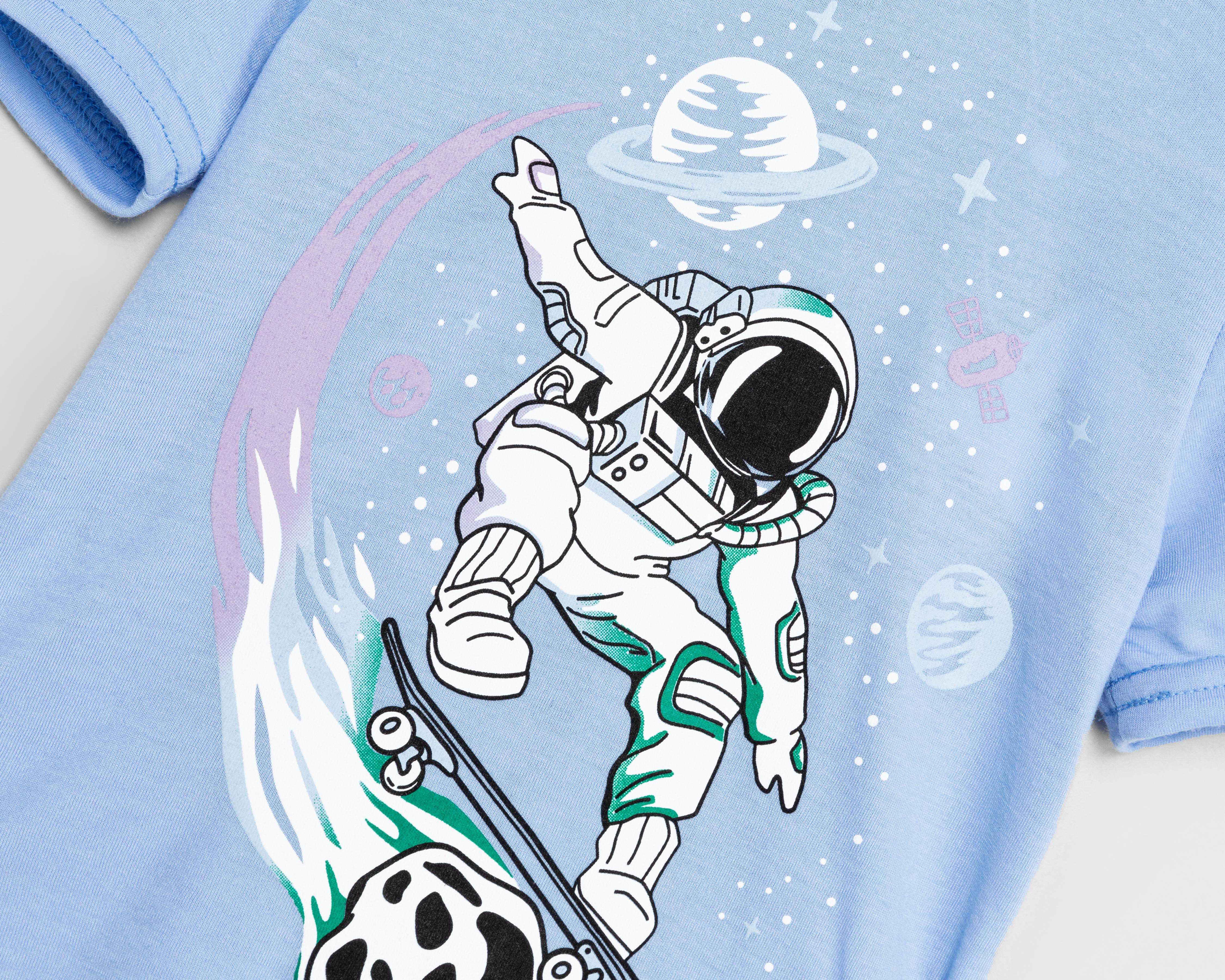 Foto 4 pulgar | Pijama para Niño Estampada Refill