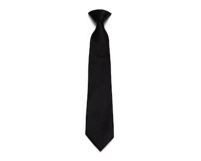 Foto 1 | Corbata Lisa Refill Negra para Niño