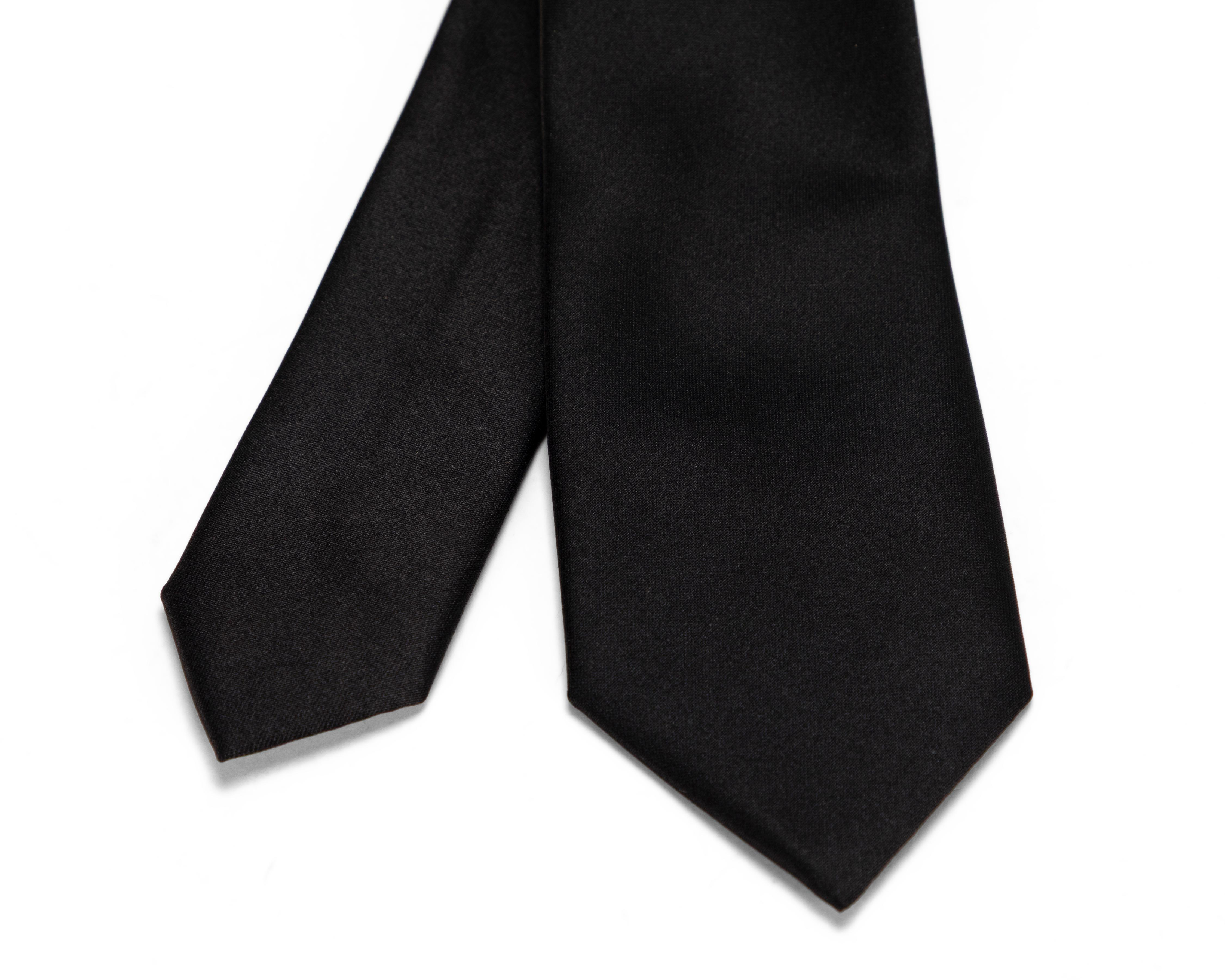 Foto 2 | Corbata Lisa Refill Negra para Niño