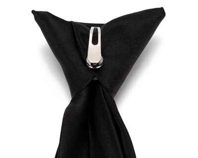 Foto 3 | Corbata Lisa Refill Negra para Niño