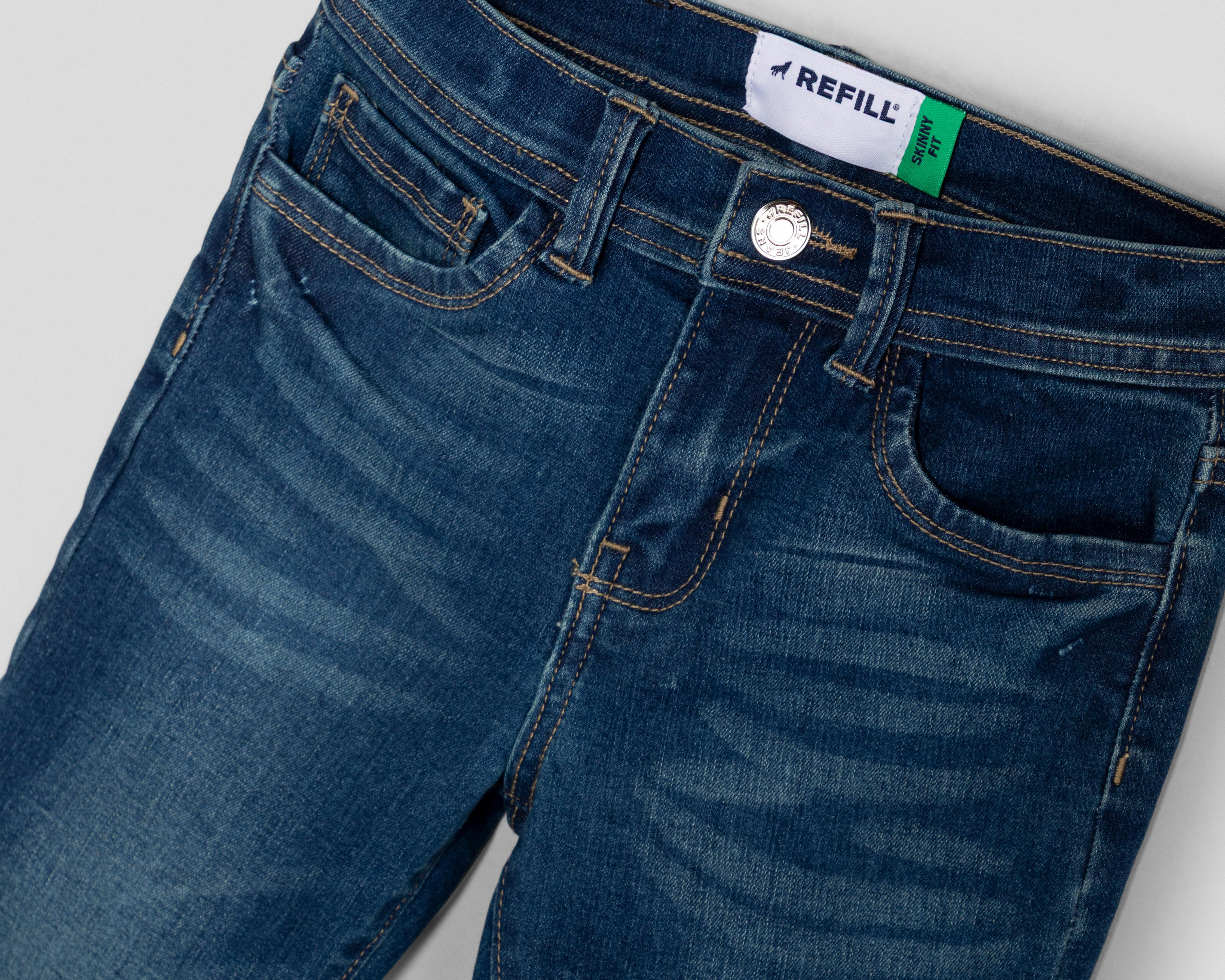 Foto 4 pulgar | Pantalón Refill Skinny para Niño