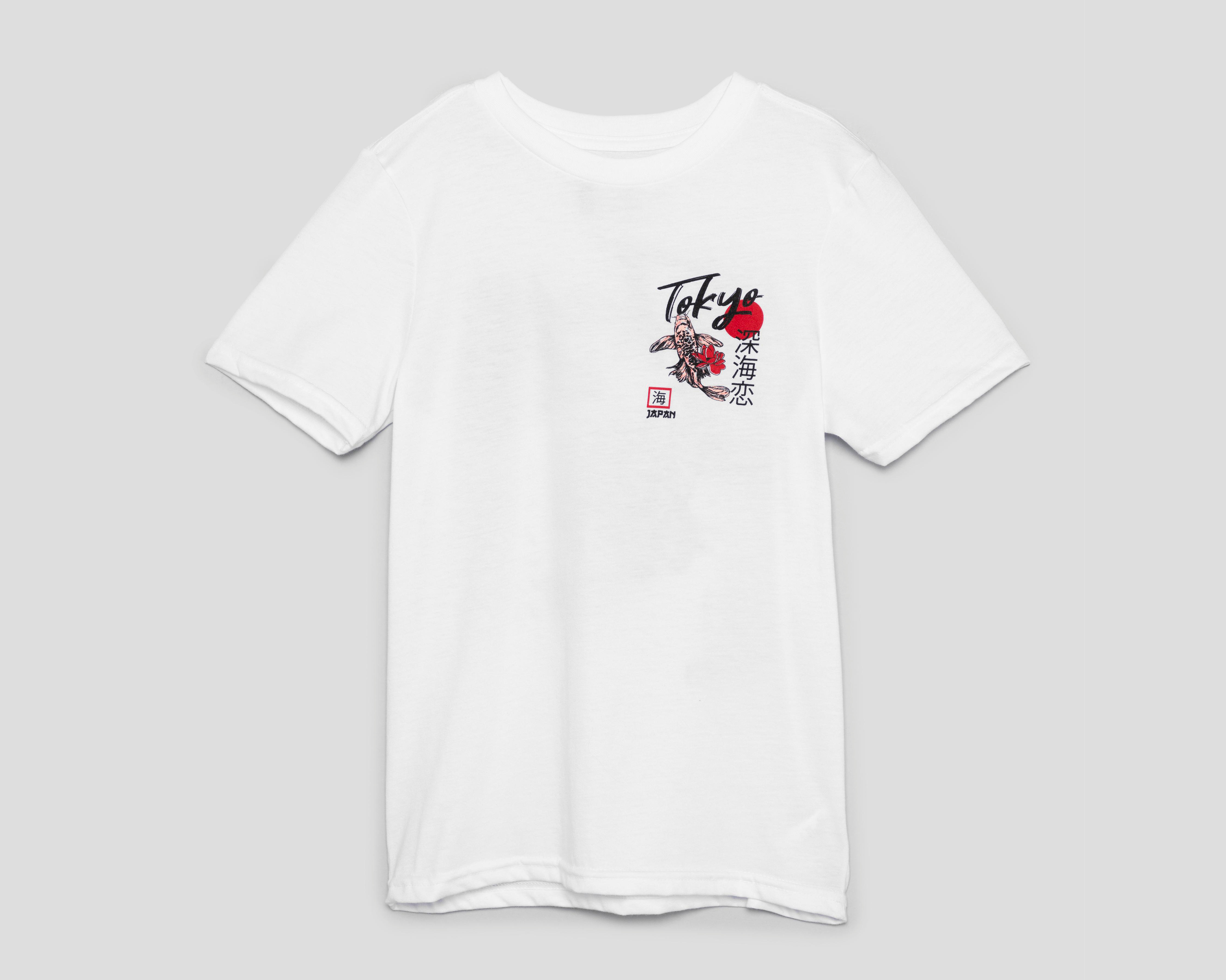 Foto 2 pulgar | Playera Neo*City Manga Corta Estampada Juvenil