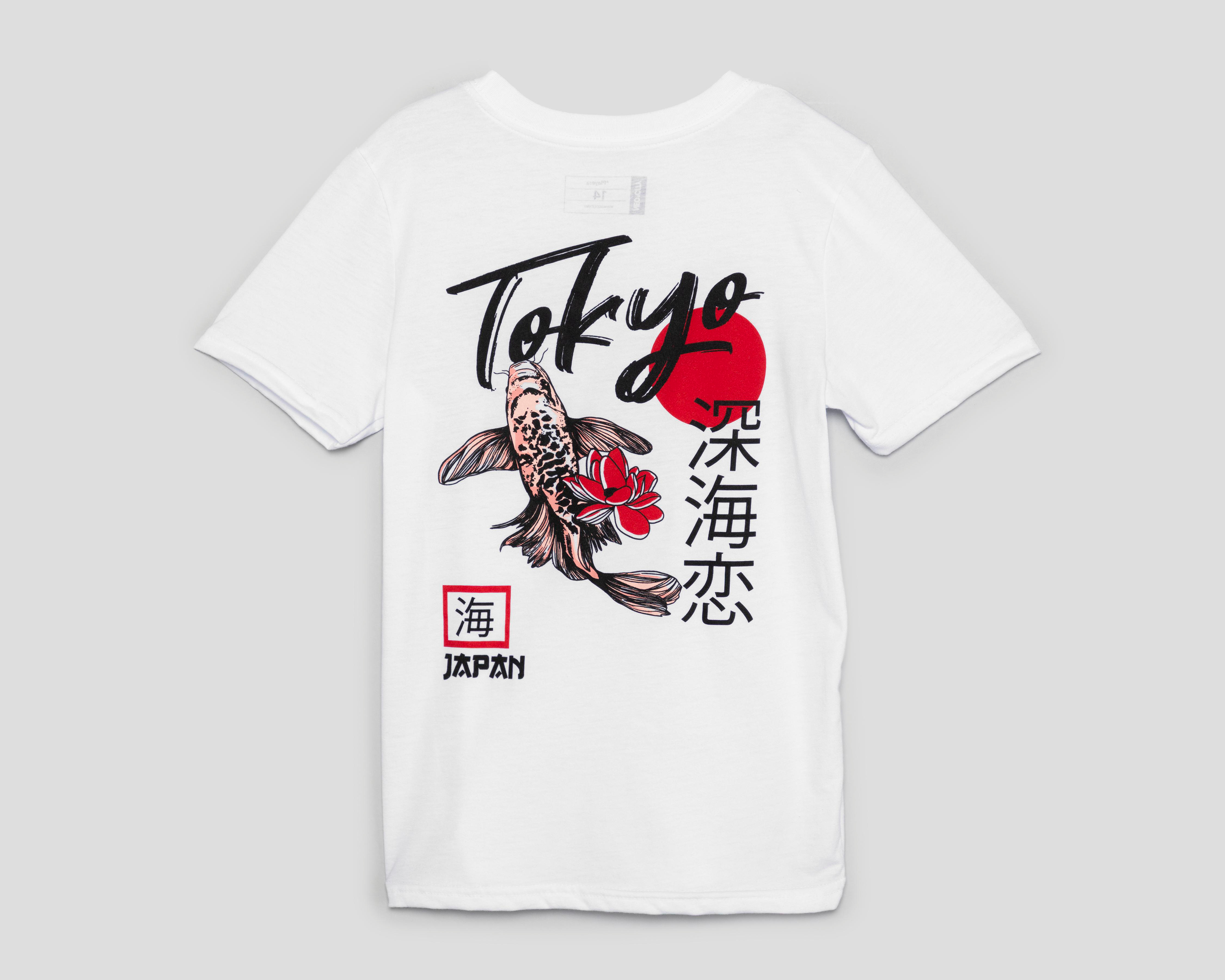 Foto 2 | Playera Neo*City Manga Corta Estampada Juvenil