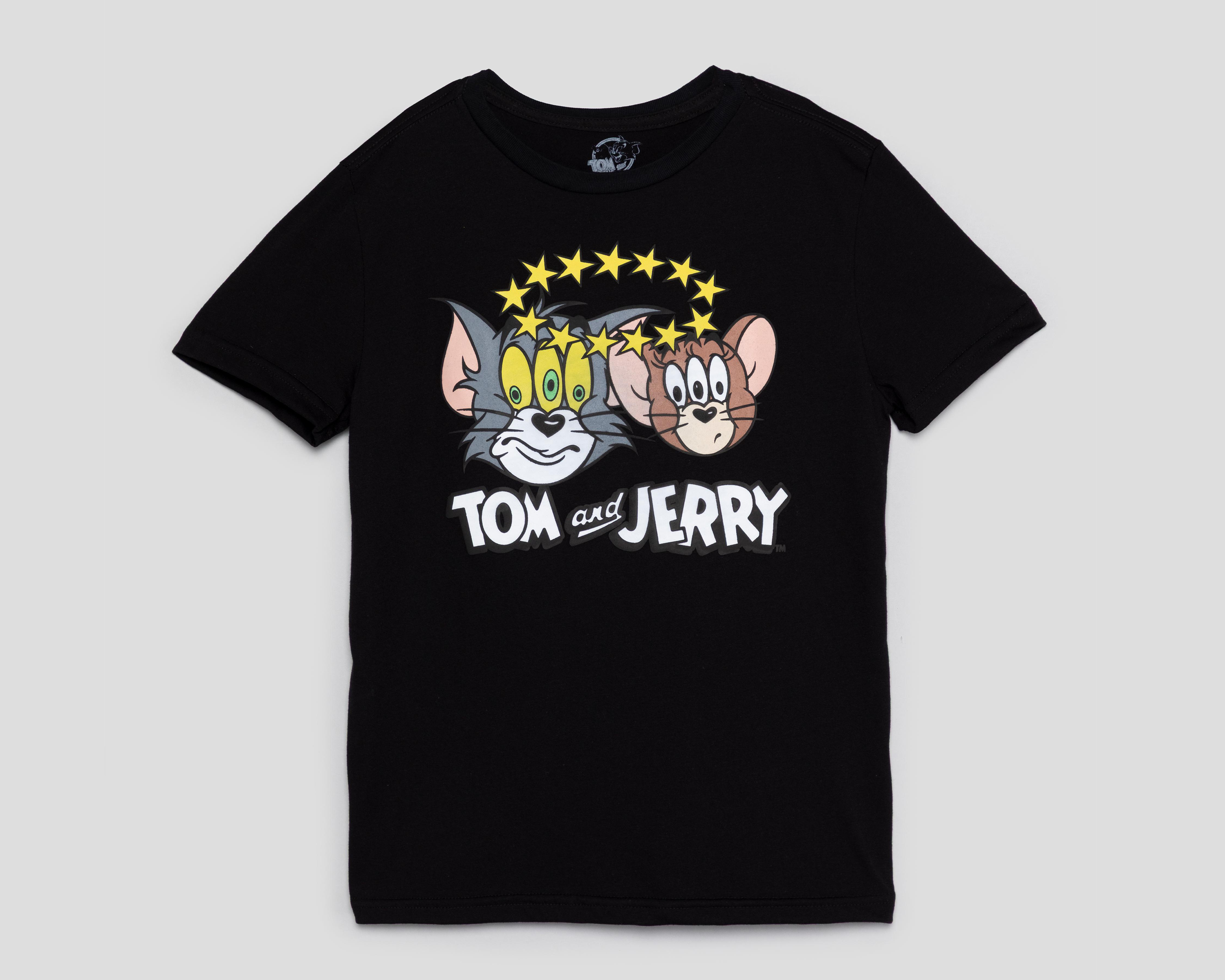 Foto 2 pulgar | Playera Tom and Jerry Juvenil