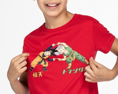 Foto 4 | Playera Dragon Ball Z Manga Corta Estampada para Niño