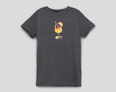 Foto 1 | Playera Neo*City Manga Corta Gris Juvenil