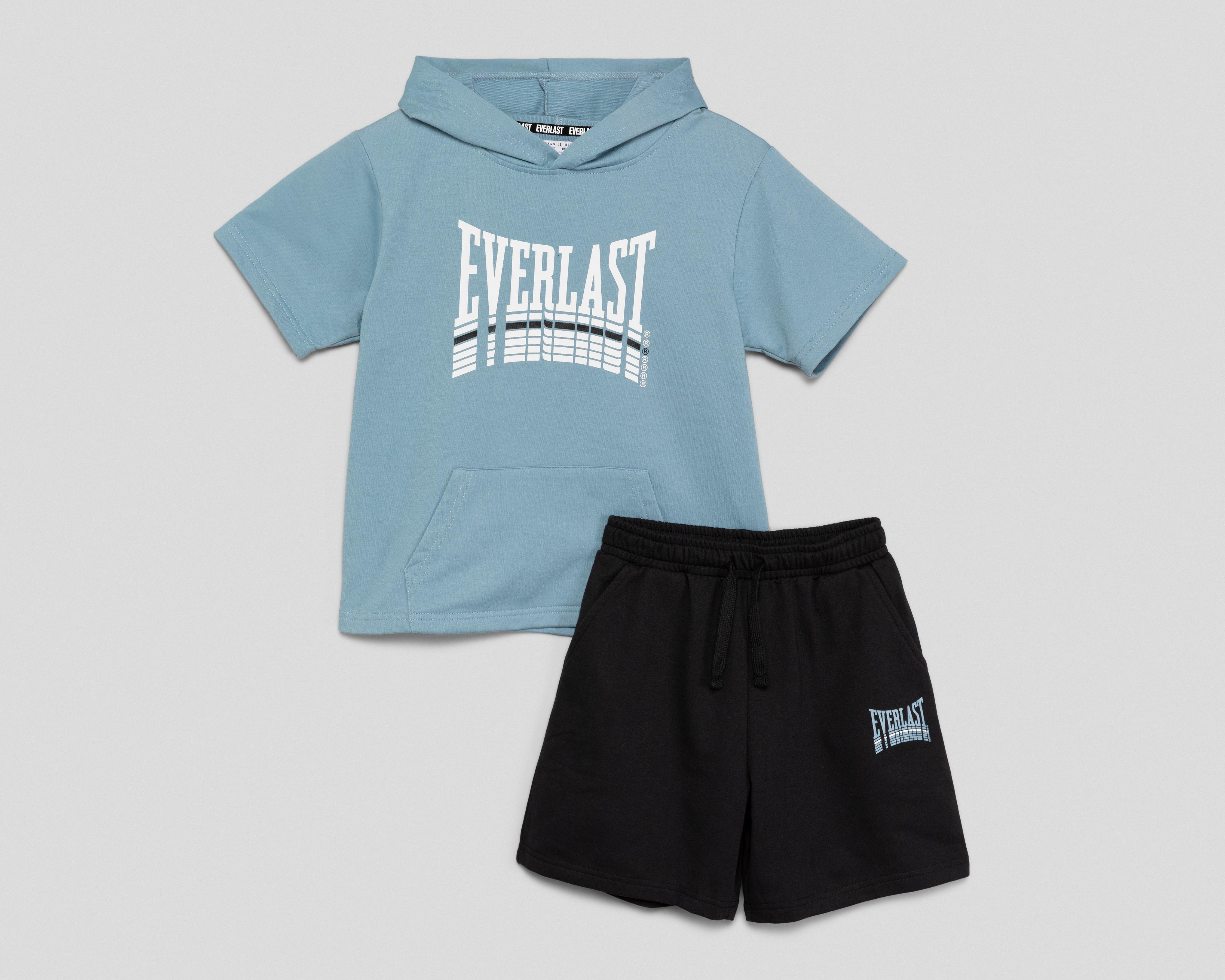 Foto 2 pulgar | Conjunto Deportivo de Playera y Short Everlast para Niño