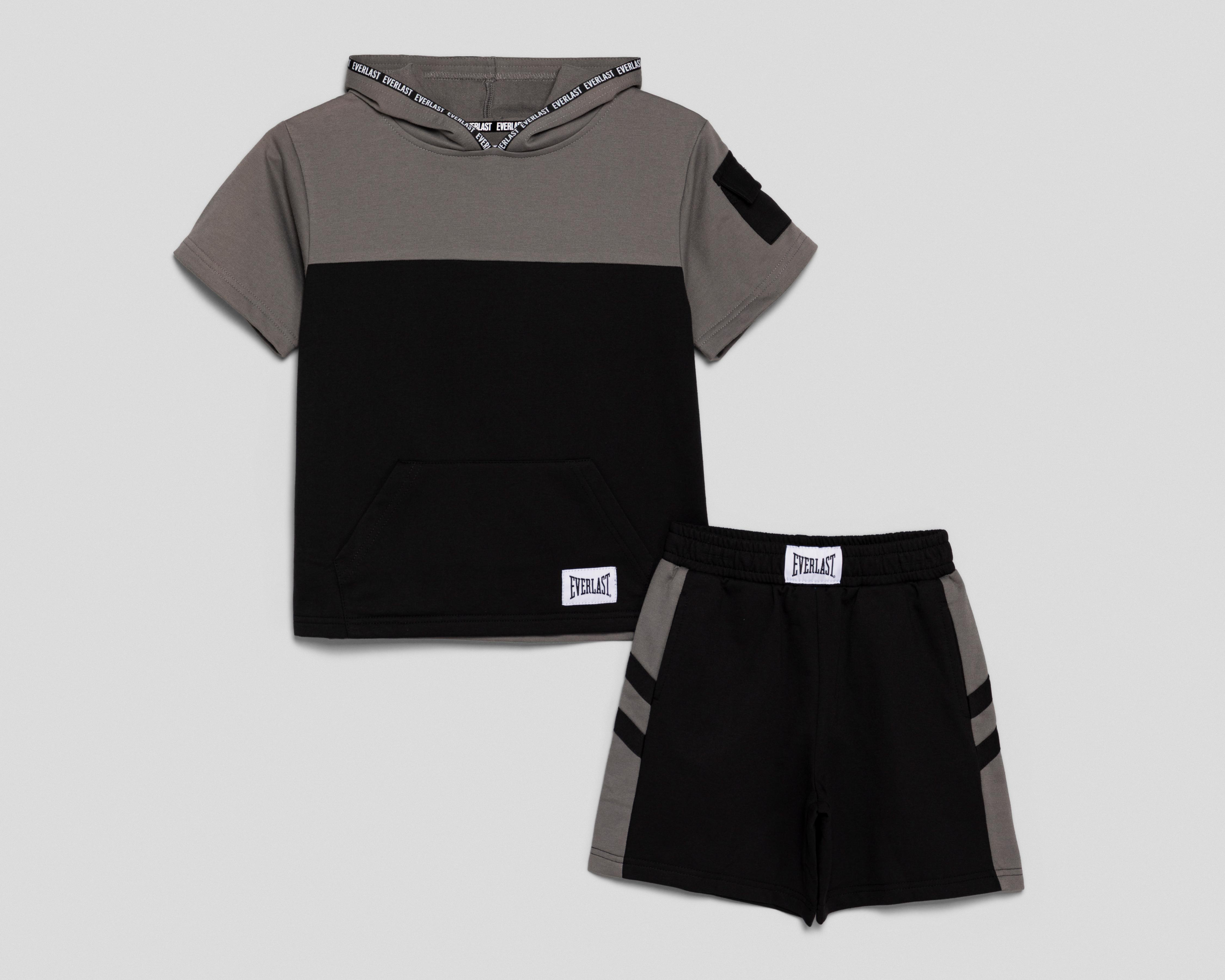 Foto 2 pulgar | Playera y Short Deportivo Everlast para Niño