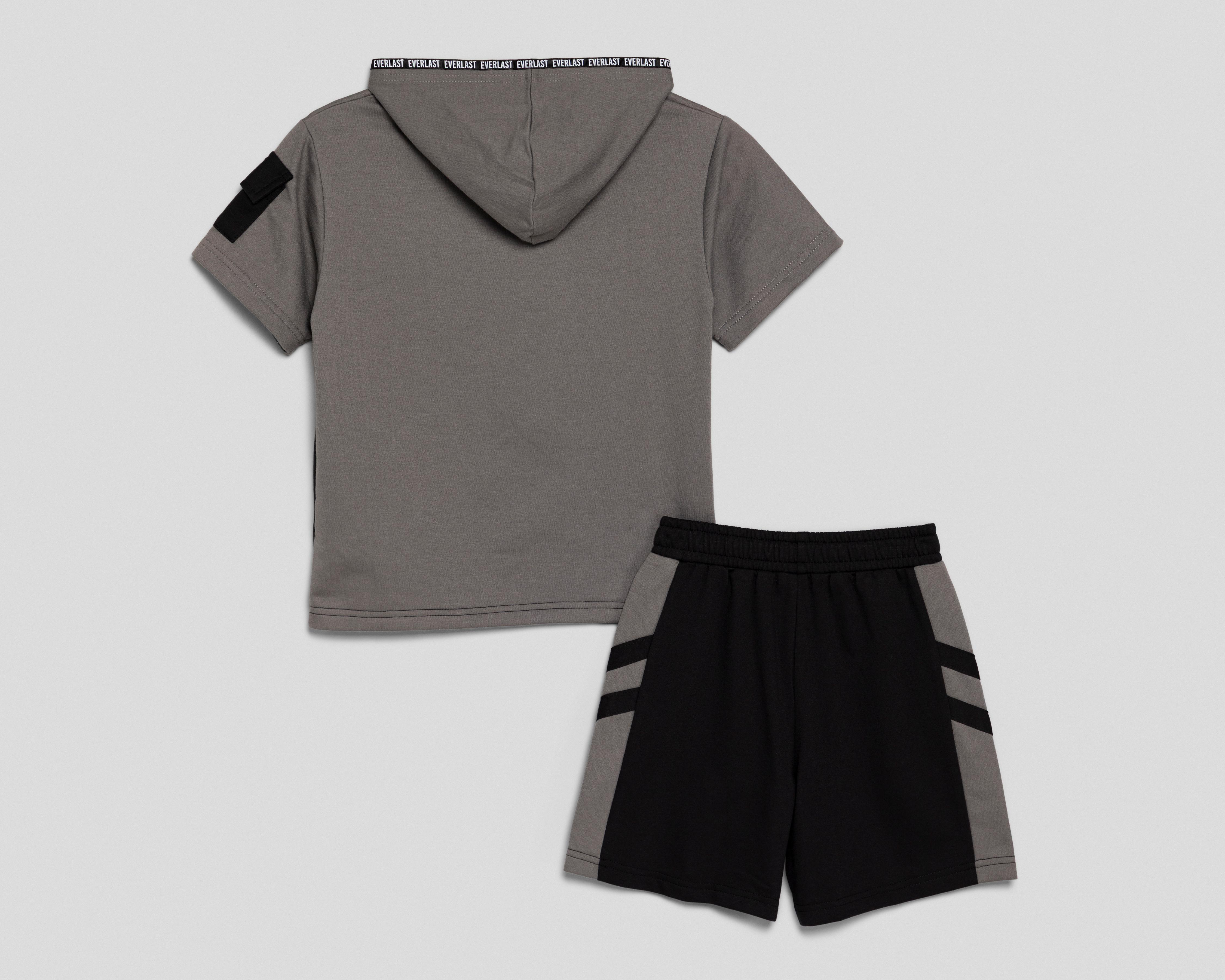 Foto 3 pulgar | Playera y Short Deportivo Everlast para Niño