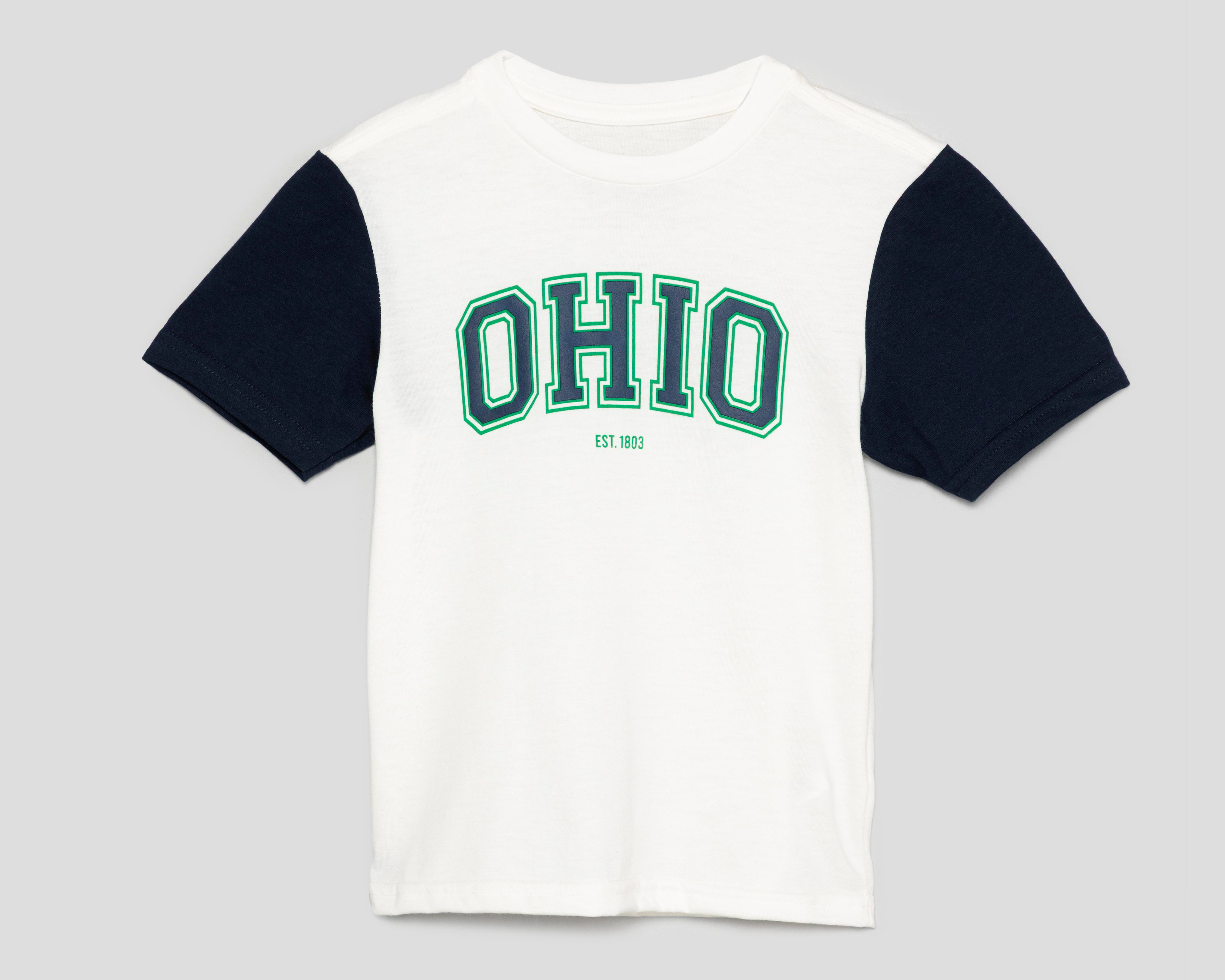 Playera Refill Manga Corta Estampada para Niño