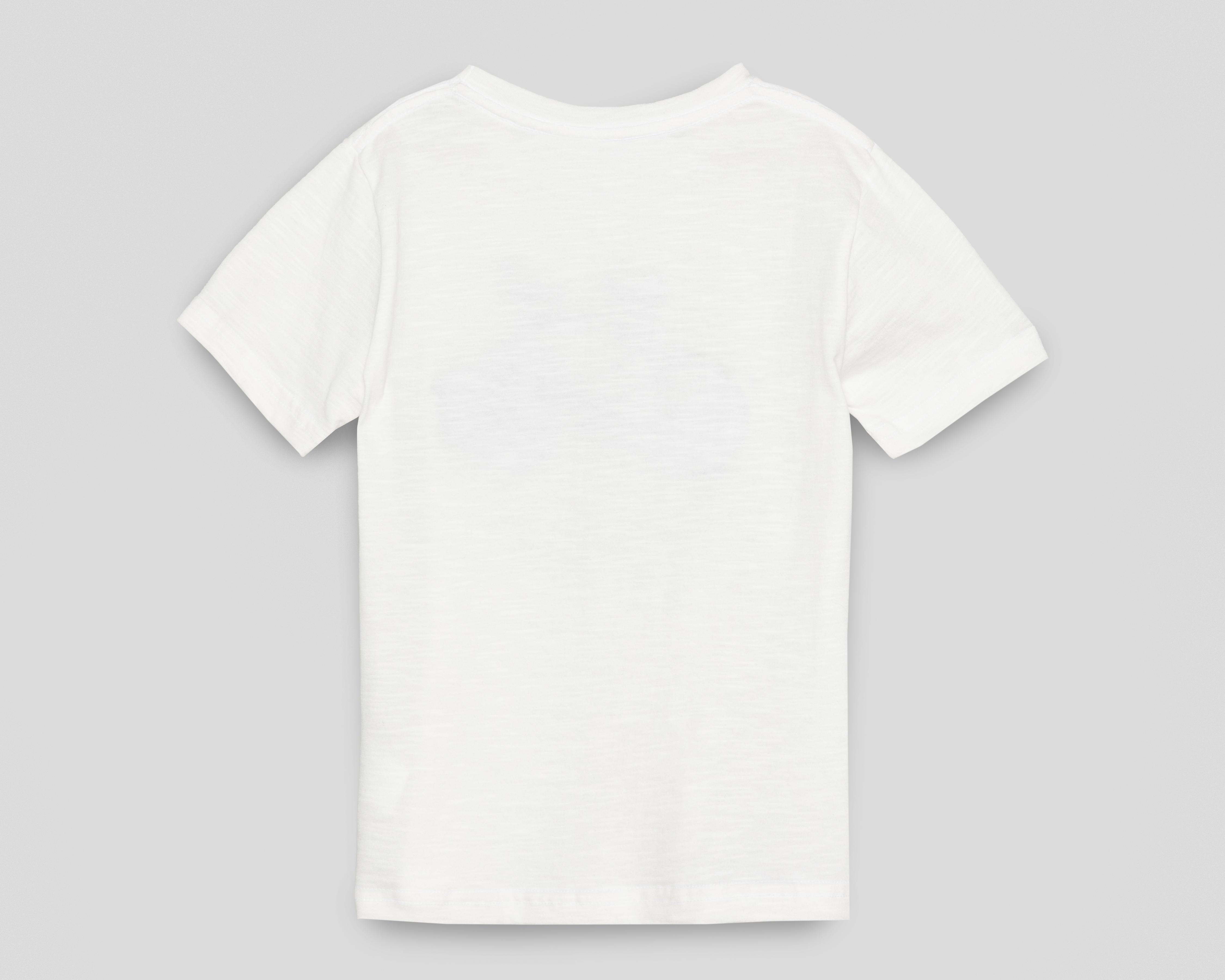 Foto 3 pulgar | Playera Refill Manga Corta Estampada para Niño