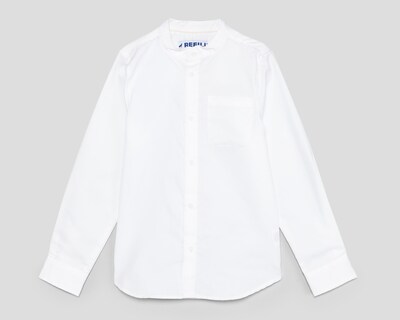 Foto 1 | Camisa Refill Manga Larga Blanca para Niño