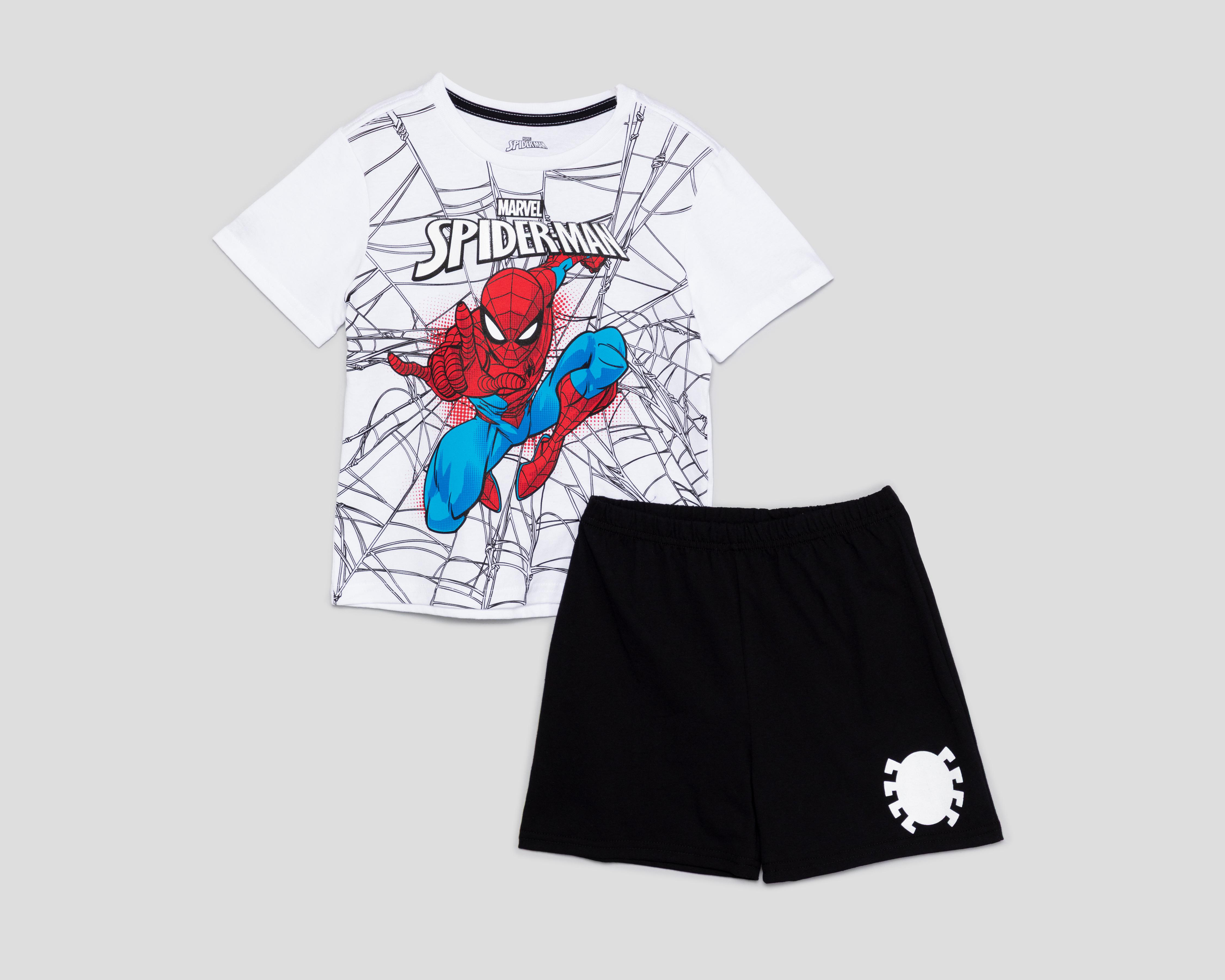 Foto 2 pulgar | Short y Playera Marvel Spider-Man para Niño