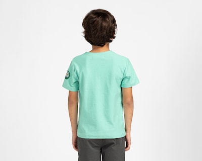 Foto 3 | Playera de Cuello Redondo Verde Refill para Niño